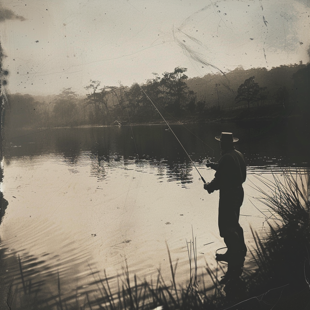 A man fishing | Source: Midjourney