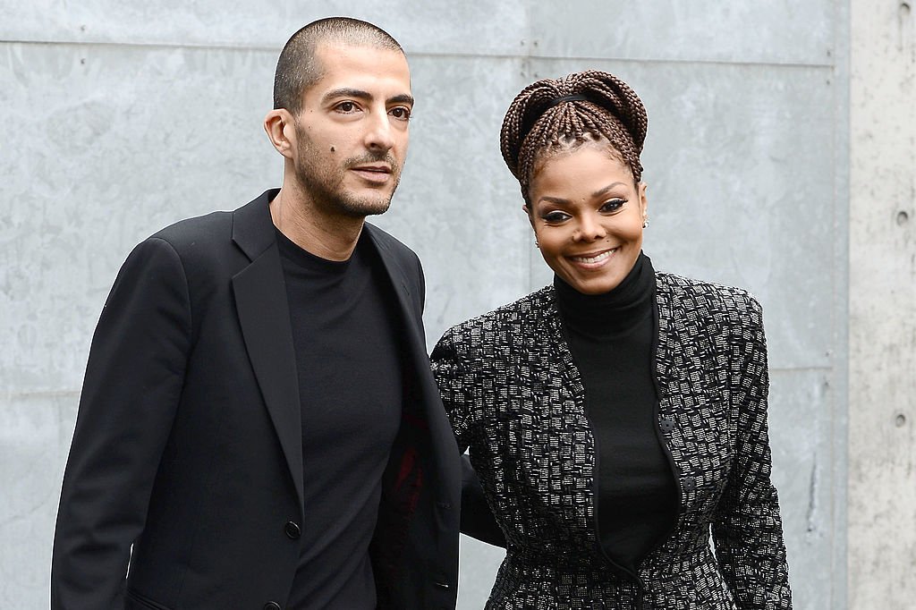 Wissam al Mana and Janet Jackson during the Giorgio Armani fashion show during Milan Fashion Week Womenswear Fall/Winter 2013/14 on February 25, 2013 in Milan, Italy. | Source: Getty Images