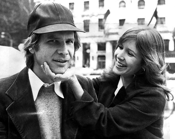 Harrison Ford and Carrie Fisher on Fifth Ave outside The Plaza hotel | Photo: Getty Images