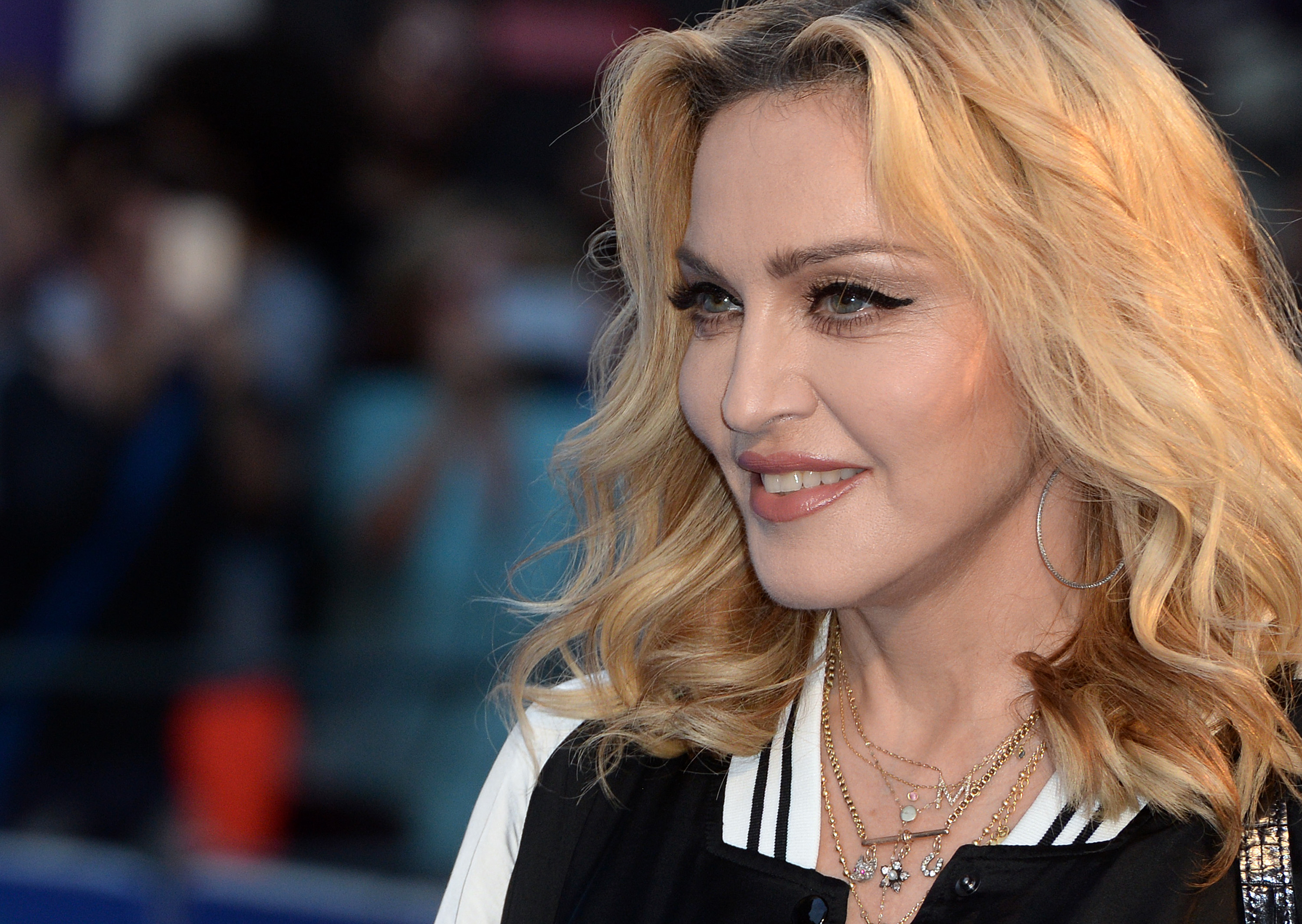 Madonna at the world premiere of "The Beatles: Eight Days A Week - The Touring Years" in London, England on September 15, 2016 | Source: Getty Images