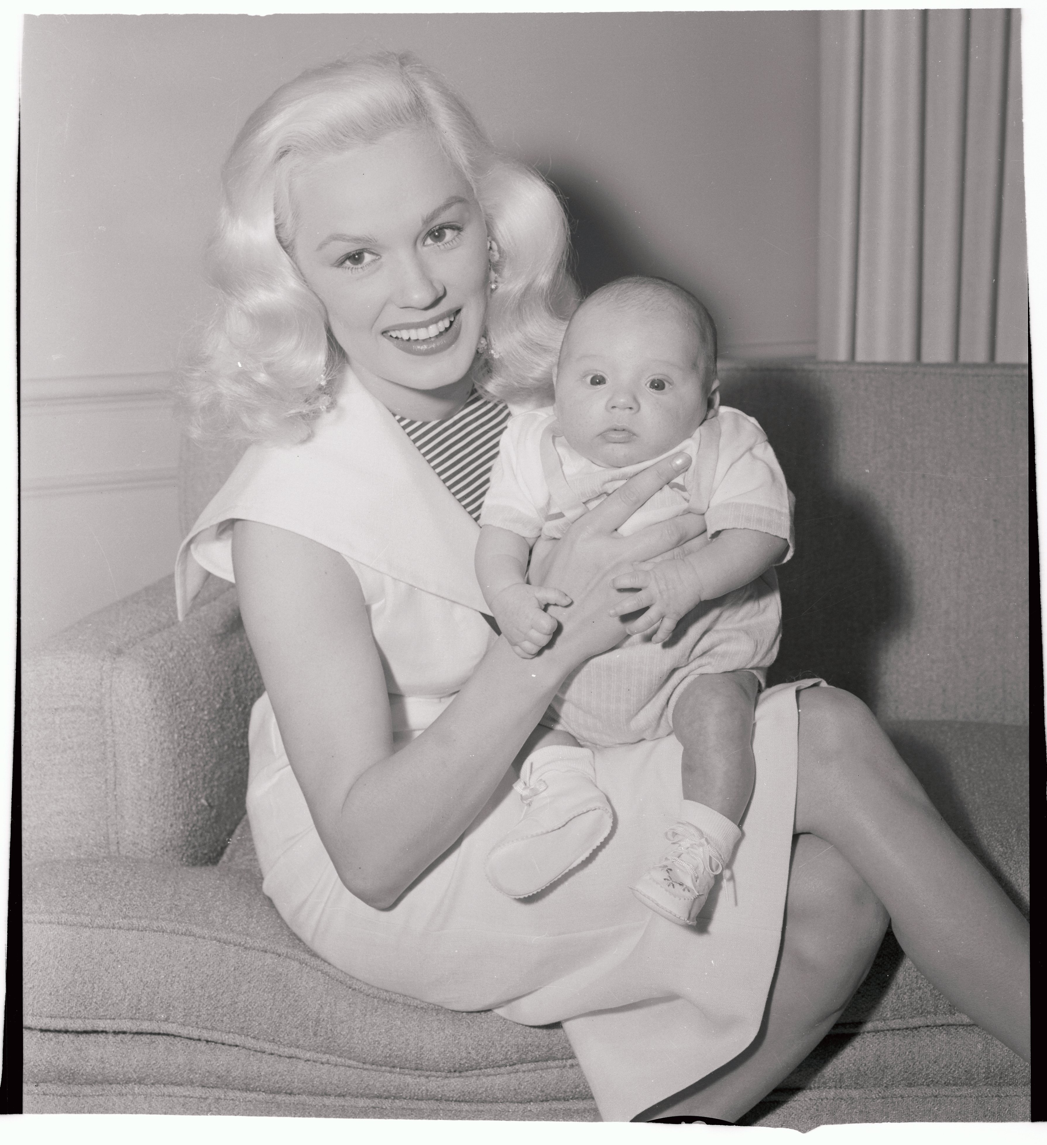 Mamie Van Doren and Perry Ray Anthony, 1956 | Source: Getty Images