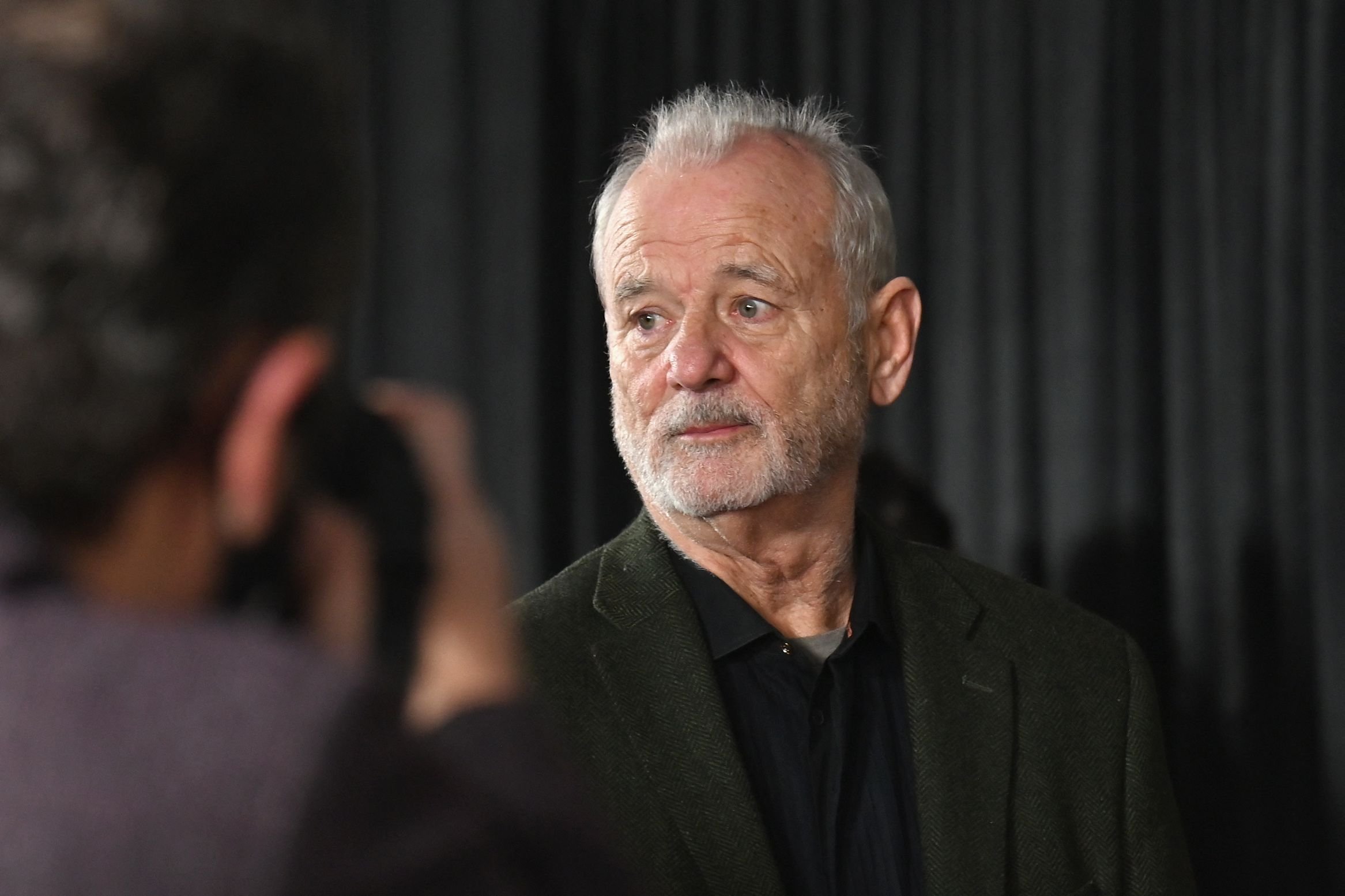 Bill Murray during the "Ghostbusters: Afterlife" New York premiere at AMC Lincoln Square on November 15, 2021, in New York City. | Source: Getty Images
