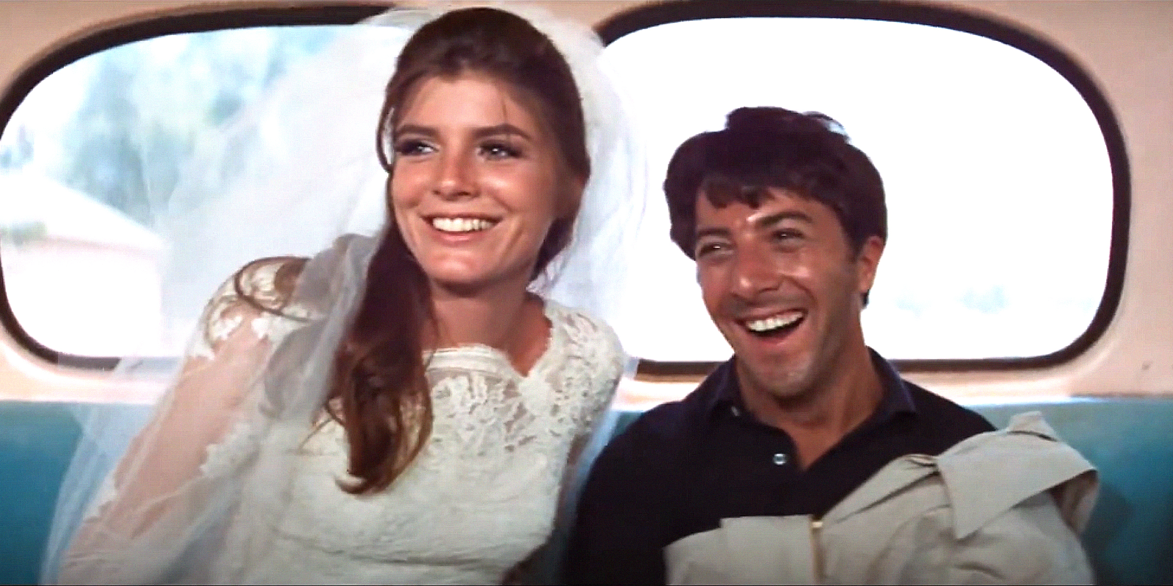 Katharine Ross and Dustin Hoffman | Source: Embassy Pictures