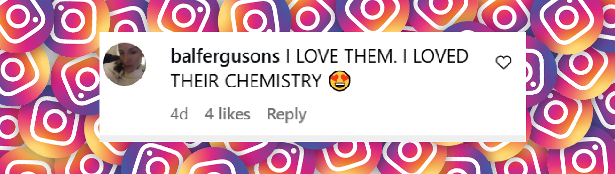 A fan gushes over Orlando Bloom's chemistry with the woman he's pictured with, from a post dated October 9, 2025 | Source: Instagram/seanellisphoto