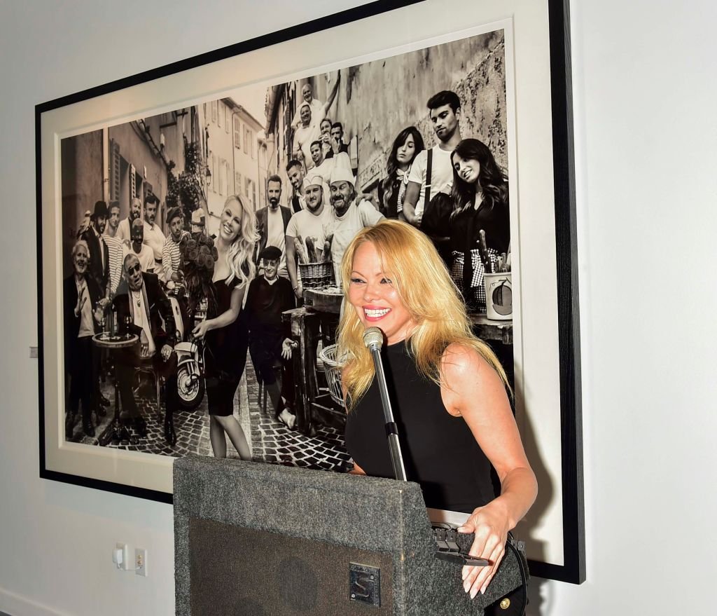Pamela Anderson attends Maddox Gallery Los Angeles Presents: Pamela Anderson by David Yarrow at Maddox Gallery on June 07, 2019. | Photo: Getty Images
