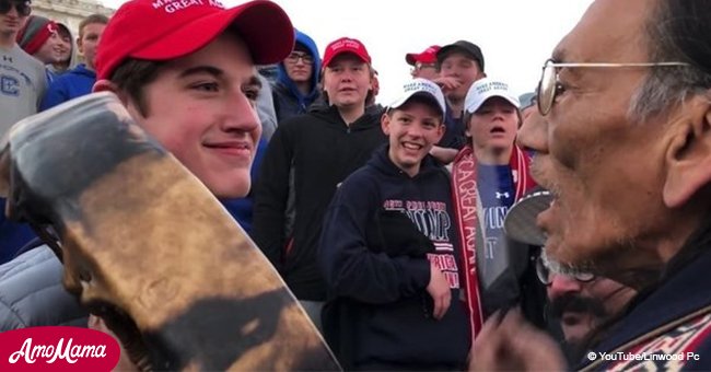 MAGA hat students from viral video start their legal battle by showing video of the 'truth'