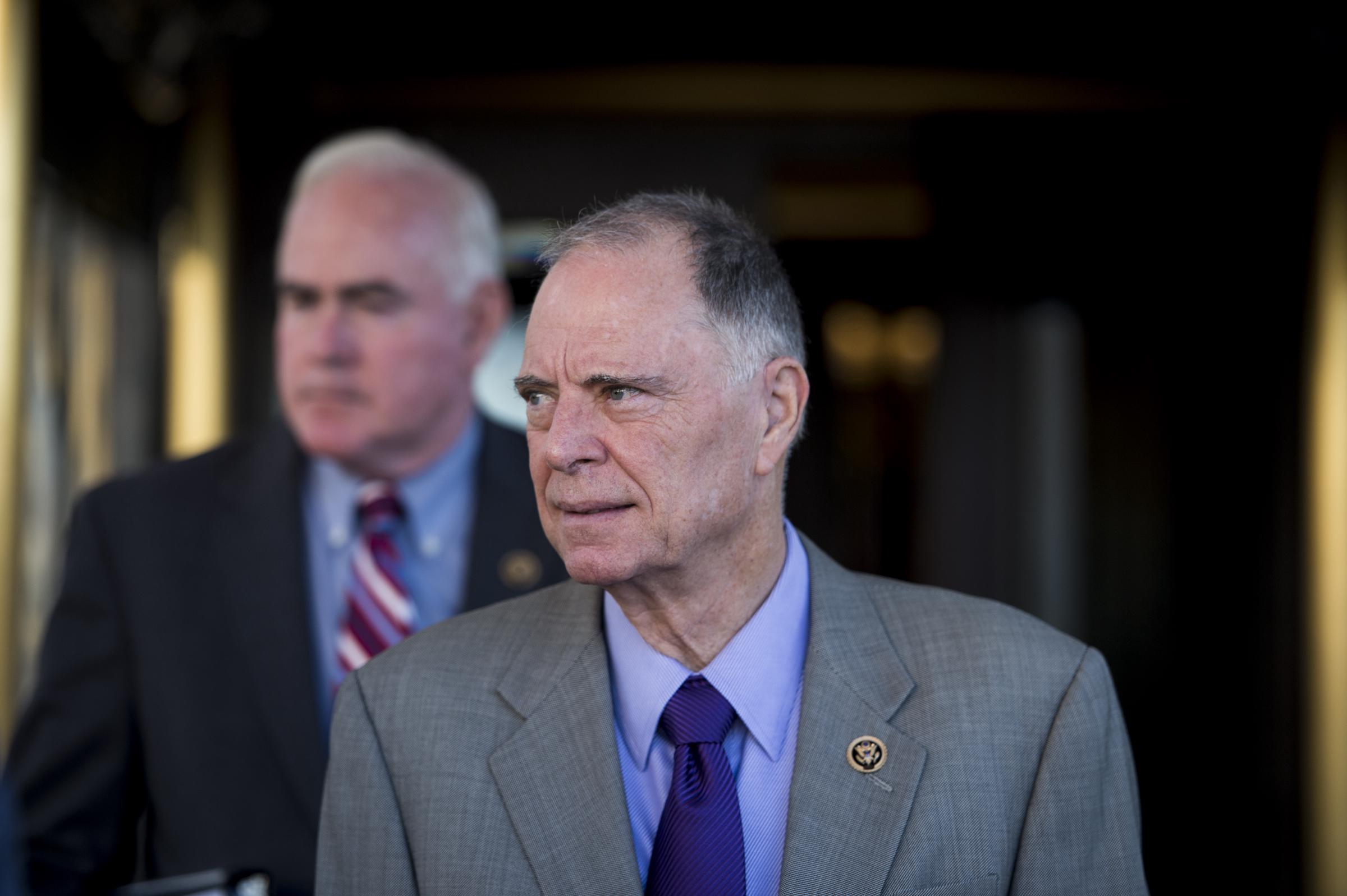 Rep. Bill Posey, R-Fla., leaves the House Republican Conference meeting at the Capitol Hill Club on Tuesday, November. 3, 2015. | Source: Getty Images
