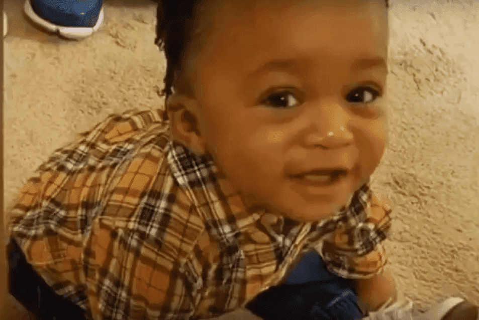 Paxon Davis, the 1 year old severely assaulted by his babysitter | Photo: YouTube/ News Live Now