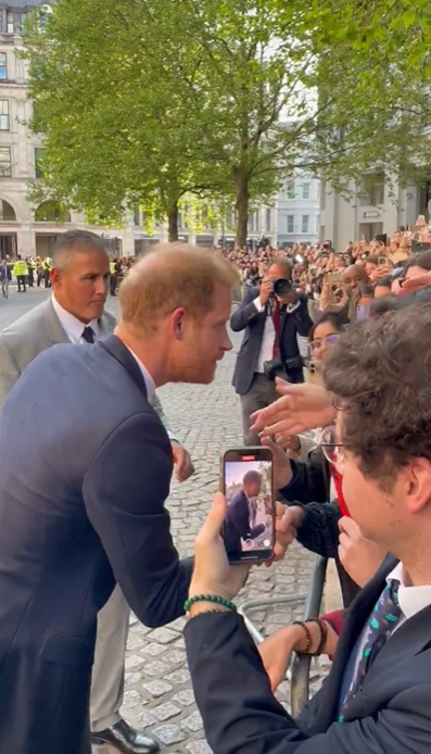 Prince Harry greets fans in a video dated May 9, 2024. | Source: X.com/AlexSeale