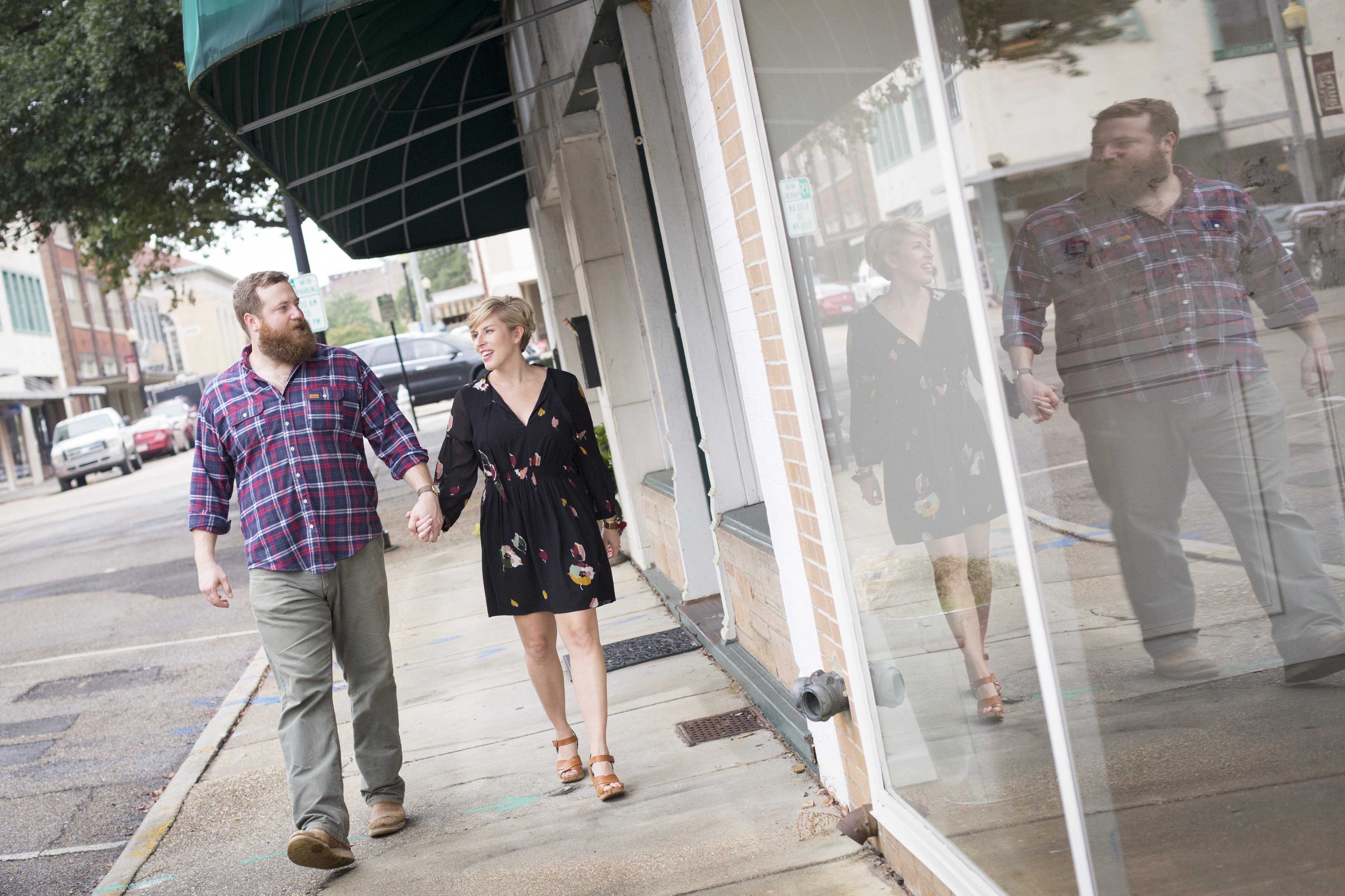 Erin and Ben Napier on August 29, 2017, in Laurel, Mississippi | Source: Getty Images