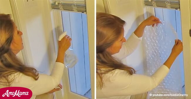 Woman shared easy and low-cost insulation trick to keep warm air inside house