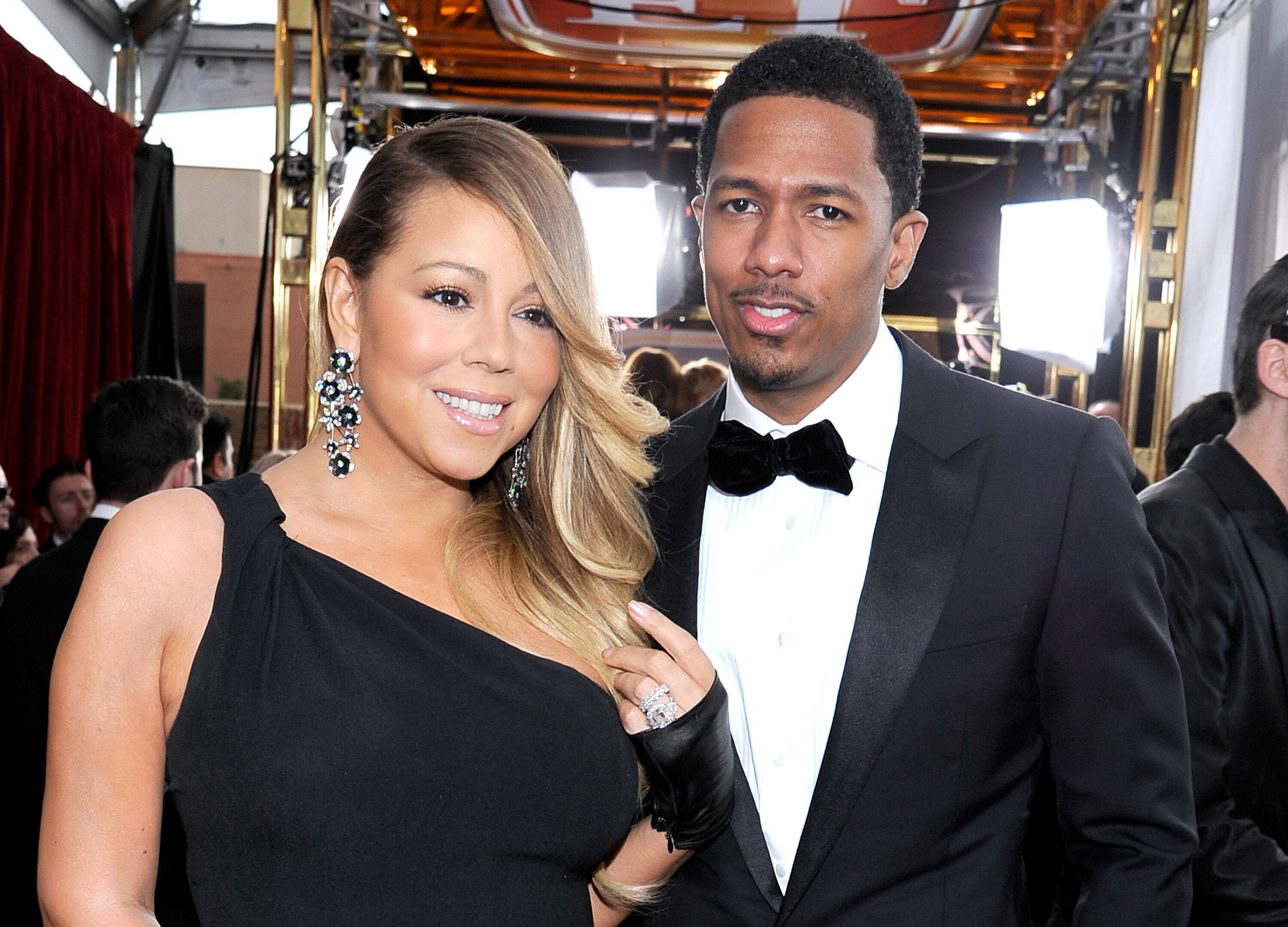 Actor Nick Cannon and his ex-wife Pop DIva Mariah Carey/ Source: Getty Images