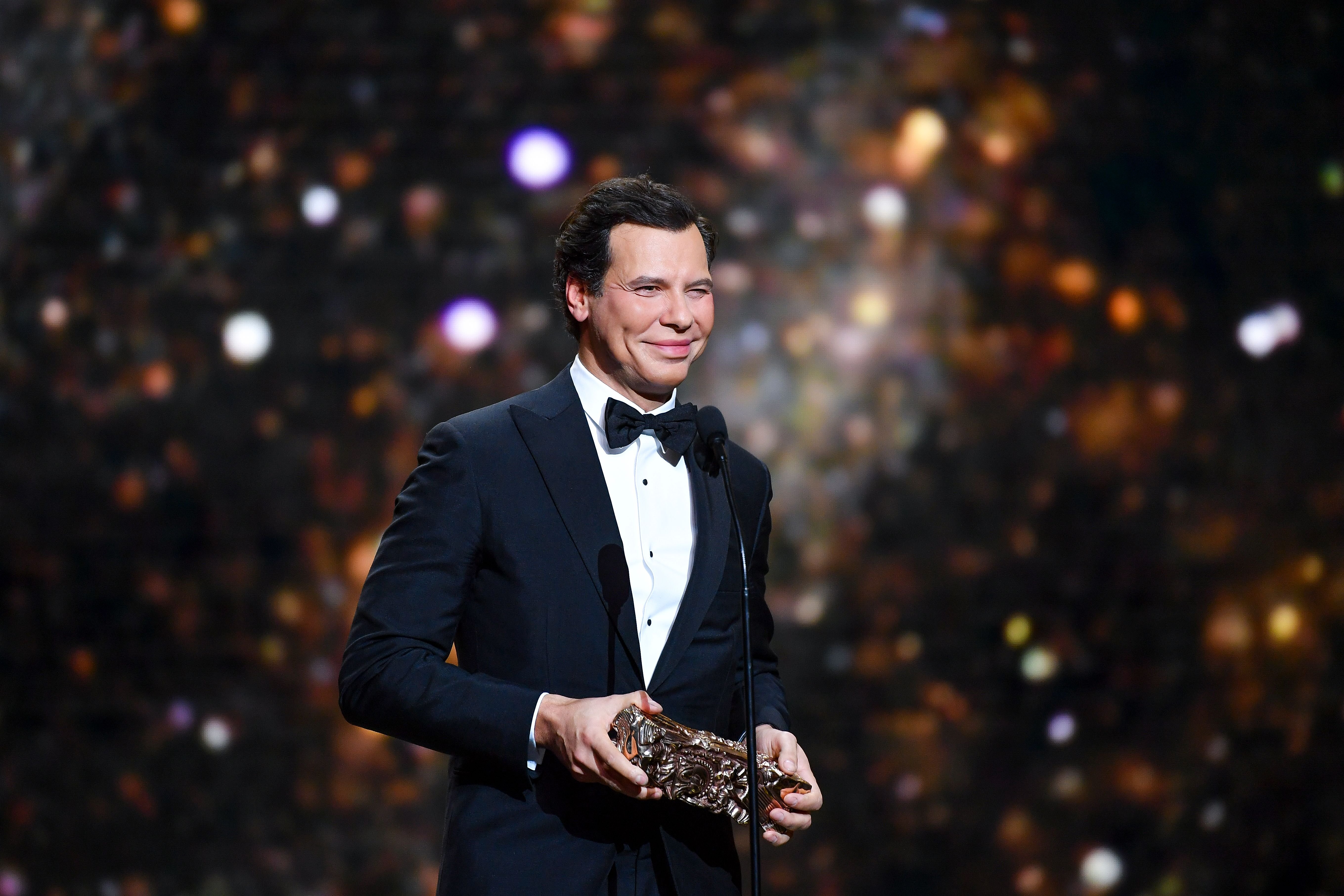 Laurent Lafitte assiste aux César du cinéma 2019 à la Salle Pleyel le 22 février 2019 à Paris, France. | Photo : Getty Images