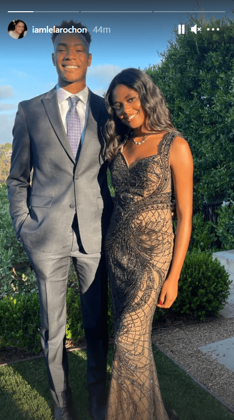 Lela Rochon and Antoine Fuqua's daughter during her second prom | Photo: Instagram/iamlelarochon