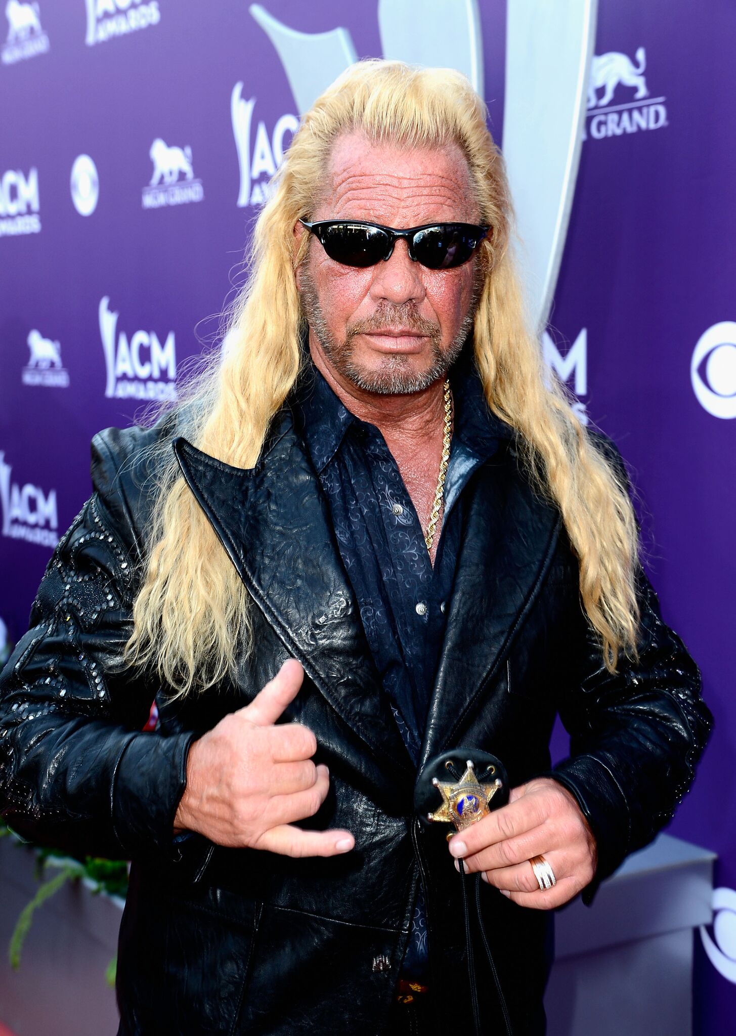  TV personality Dog the Bounty Hunter arrives at the 48th Annual Academy of Country Music Awards at the MGM Grand Garden Arena | Getty Images 