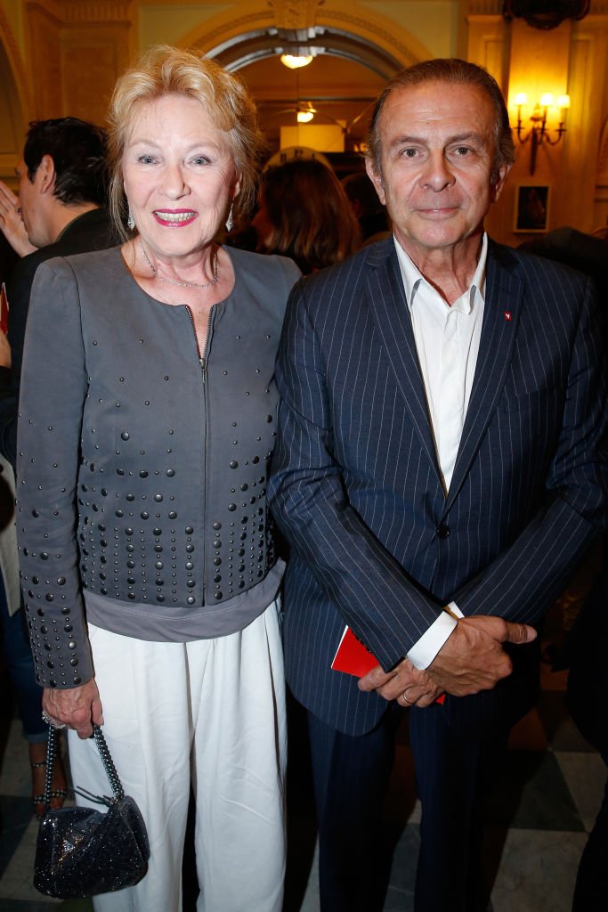 Roland Giraud et son épouse Maiike Jansen. ǀ Source : Getty Images