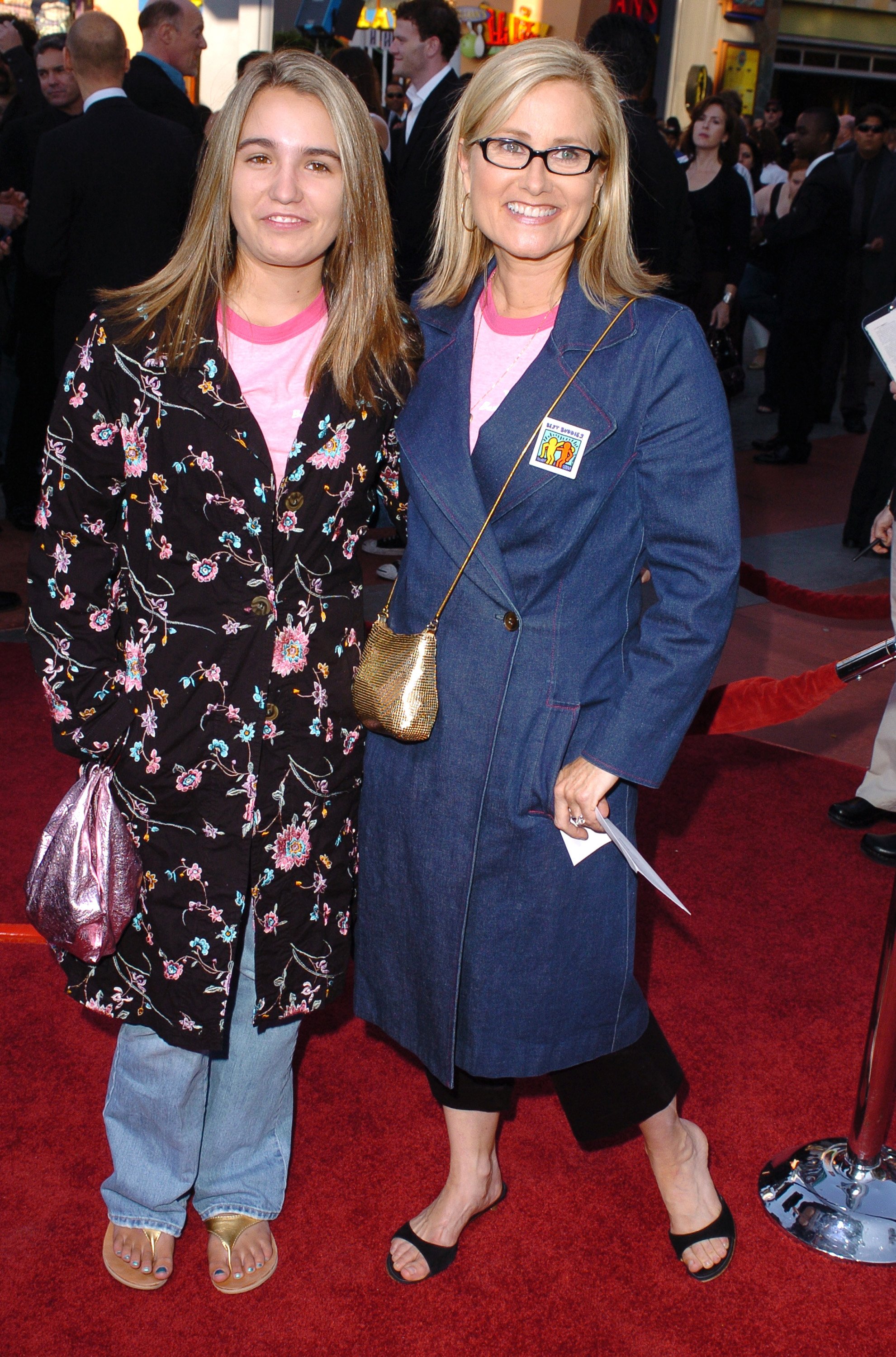 Maureen McCormick and her daughter Natalie Cummings in attendance of the "Cinderella Man" premiere at TheGibson Amphitheatre, Universal City, California, in 2005. | Source: Getty Images