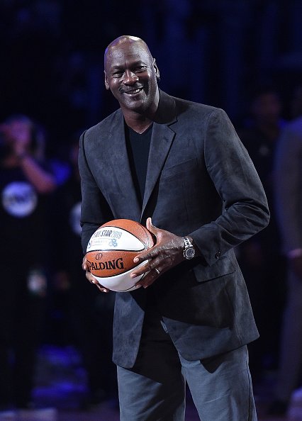 Michael Jordan at Staples Center on February 18, 2018 in Los Angeles, California. | Photo: Getty Images