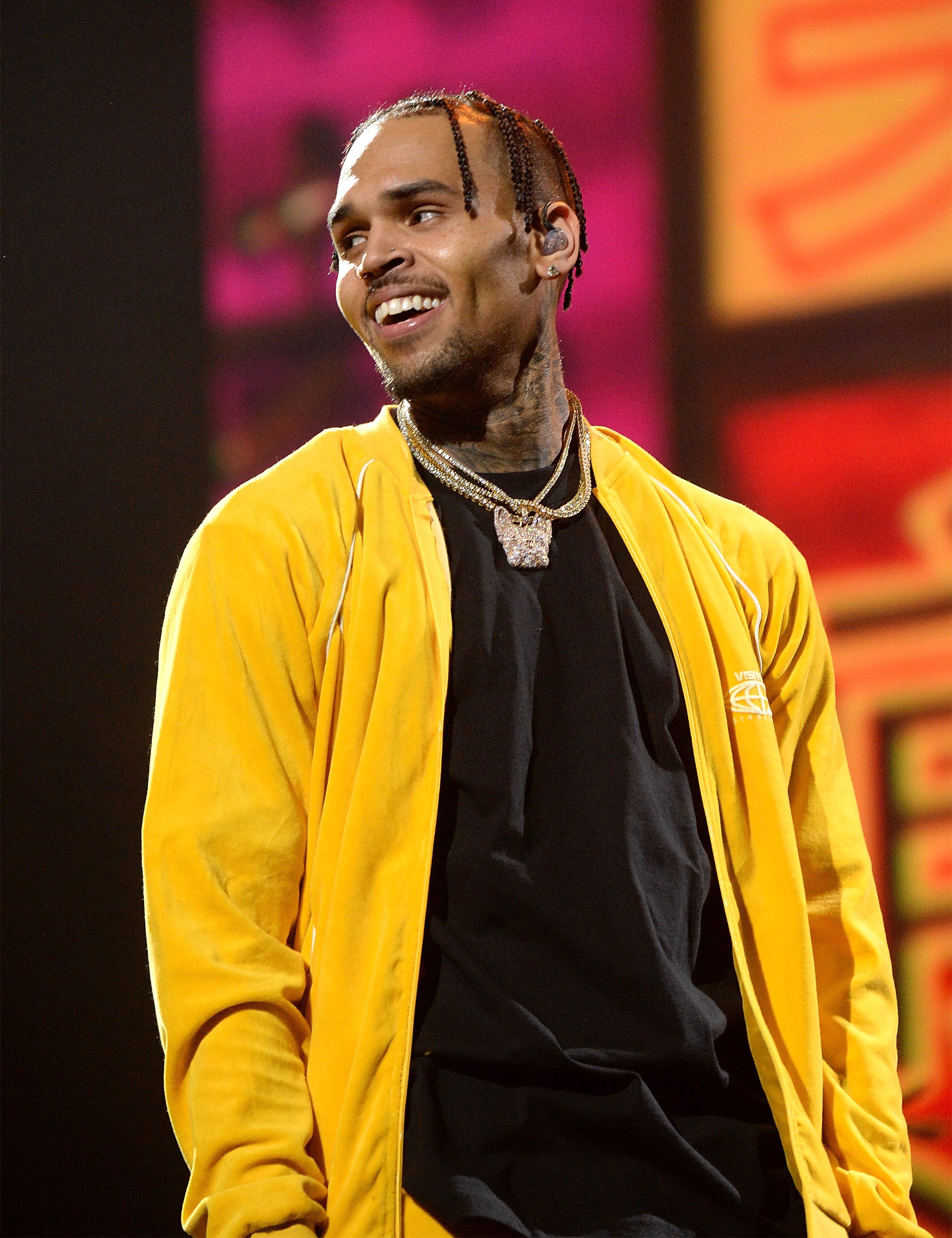 Chris Brown performing at TIDAL X: Brooklyn at Barclays Center of Brooklyn on October 17, 2017 in New York City.|Source: Getty Images