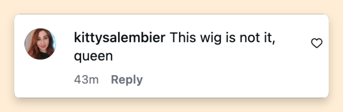 A netizen's comment about one of the female stars attending the 61st Academy of Country Music Awards on May 17, 2026 | Source: Instagram/enews