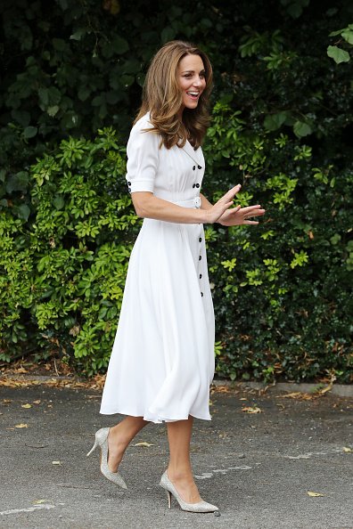 La duchesse de Cambridge visite Baby Basics UK et Baby Basics Sheffield. | Photo : Getty Images