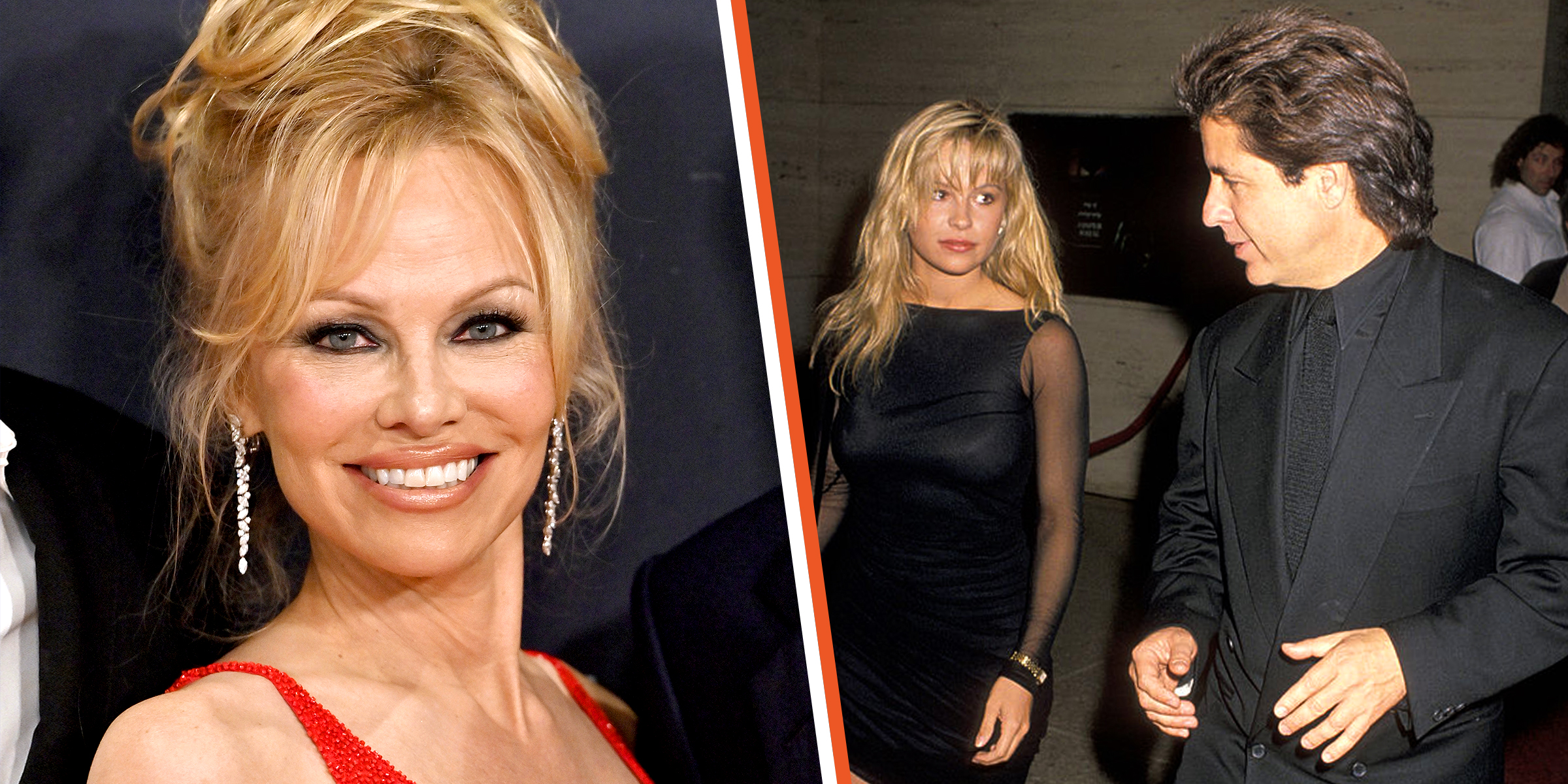 Pamela Anderson | Pamela Anderson and Jon Peters | Source: Getty Images