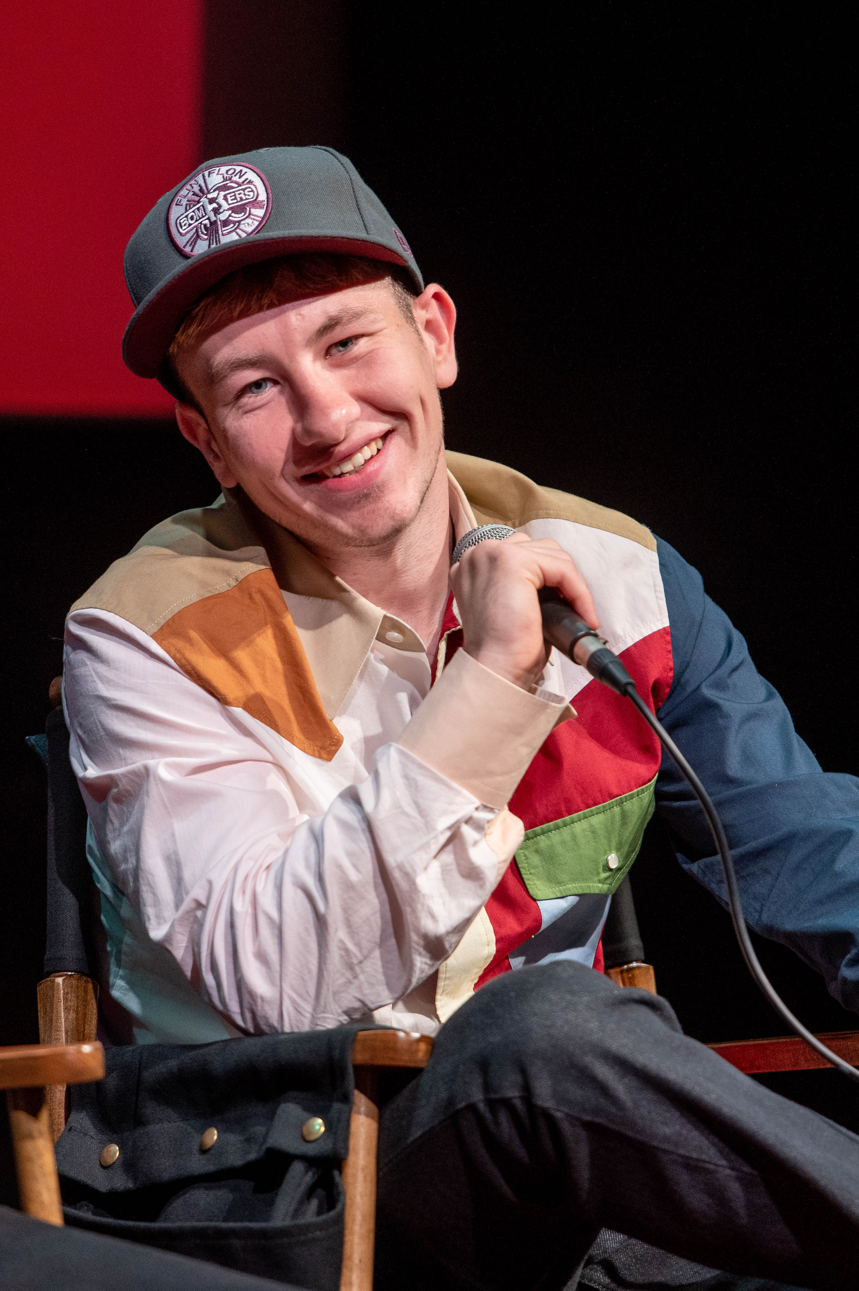 Barry Keoghan discusses "American Animals" at The Robin Williams Center on May 30, 2018 | Source: Getty Images