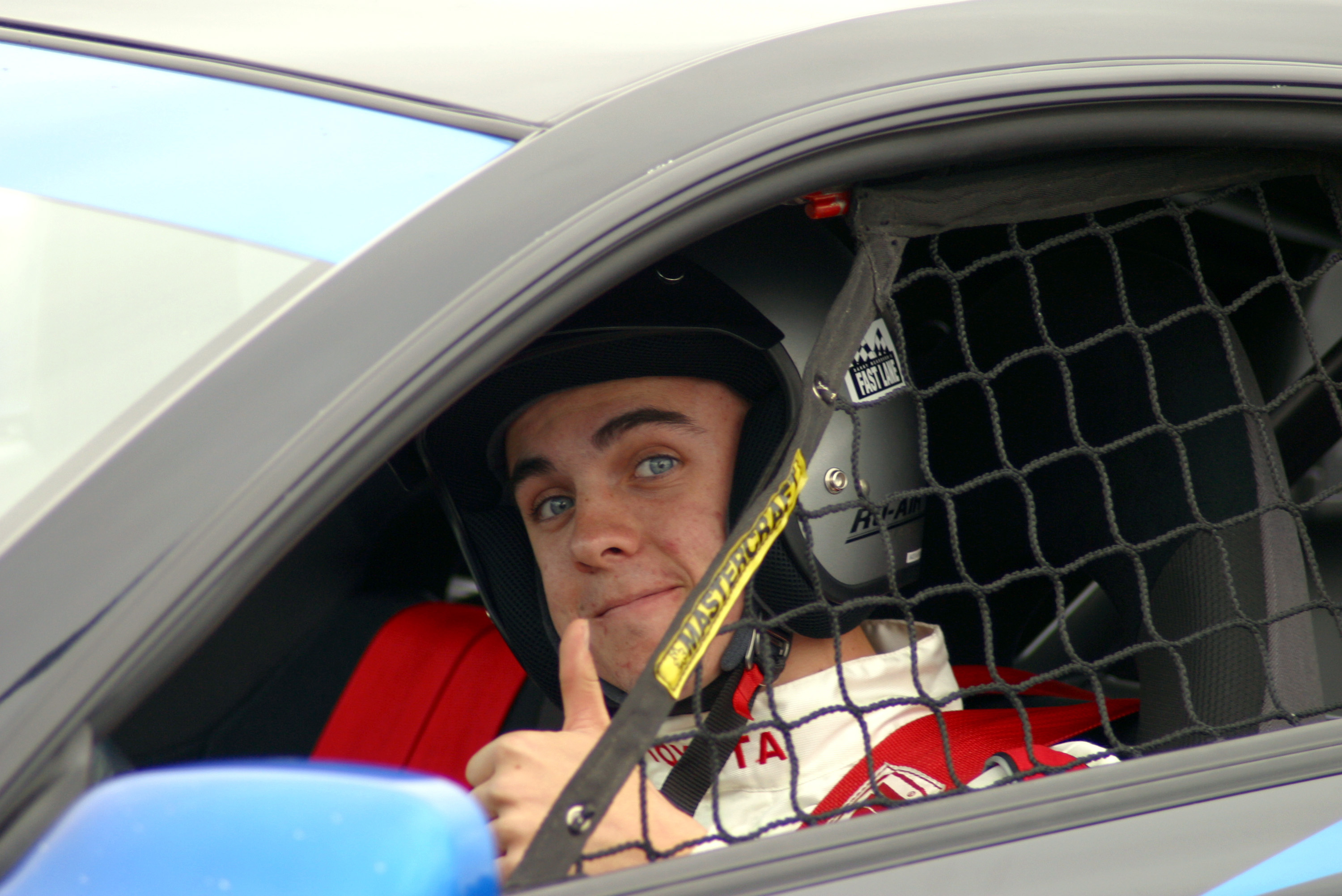 Frankie Muniz during 2004 Toyota Long Beach Grand Prix Pro/Celebrity Race - Press Day at L.B. Grand Prix Pit Lane in Long Beach, California | Source: Getty Images