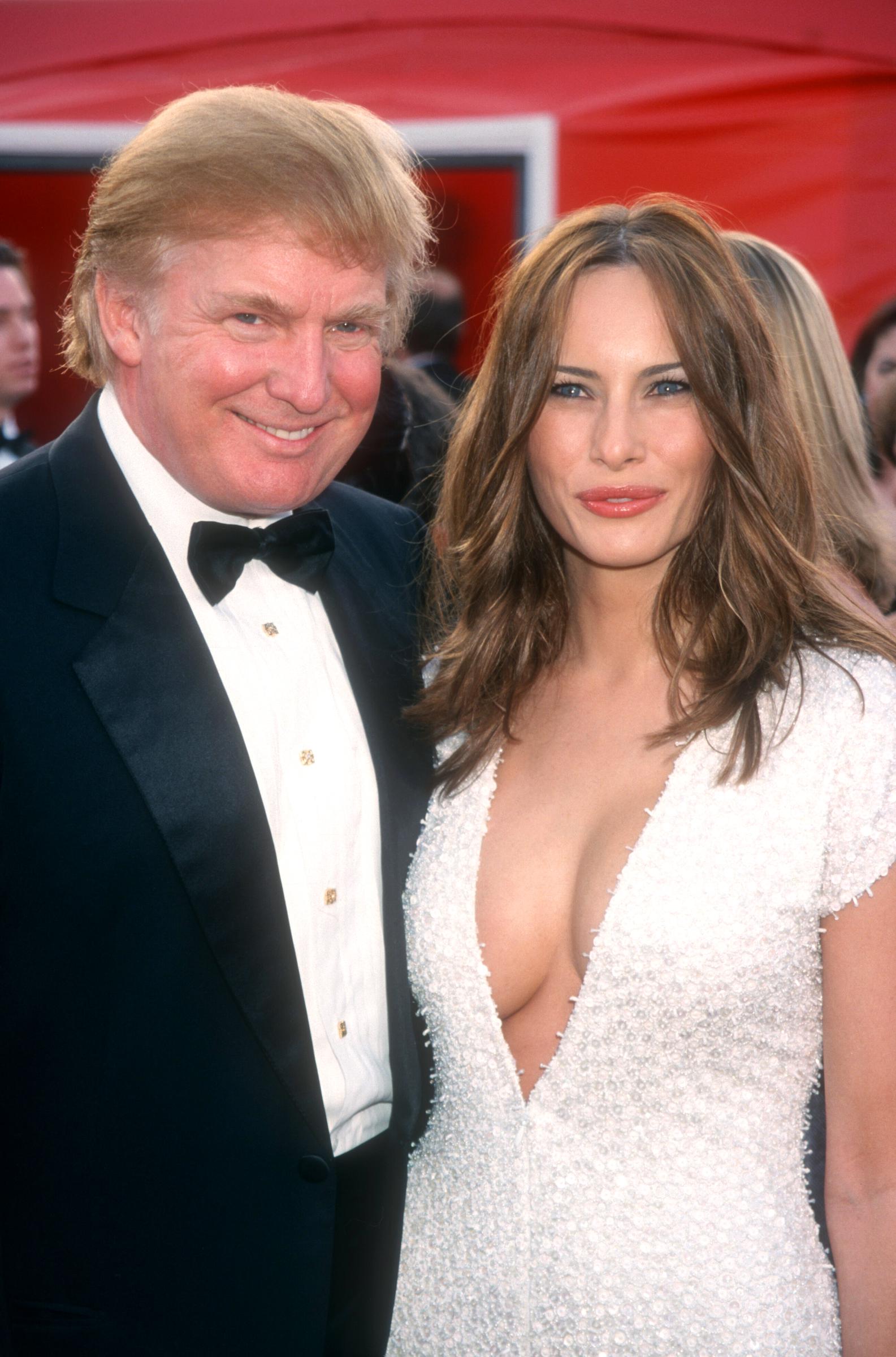 Donald and Melania Trump during The 73rd Annual Academy Awards on March 25, 2001, in Los Angeles, California. | Source: Getty Images