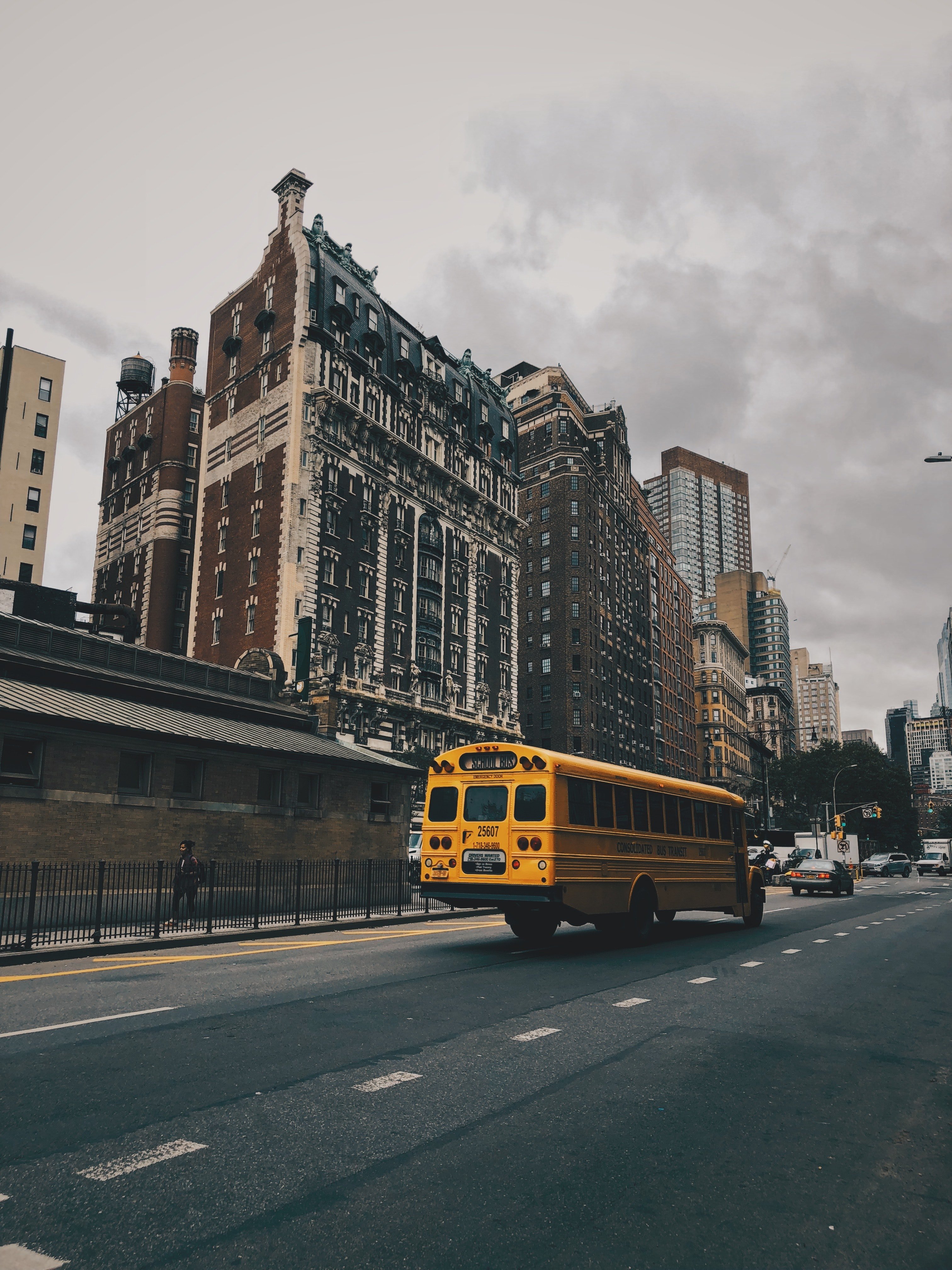 Pictured - A yellow school bus on the road | Source: Pexels 