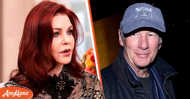 A picture of Priscilla Presley and  Richard Gere | Photo: Getty Images