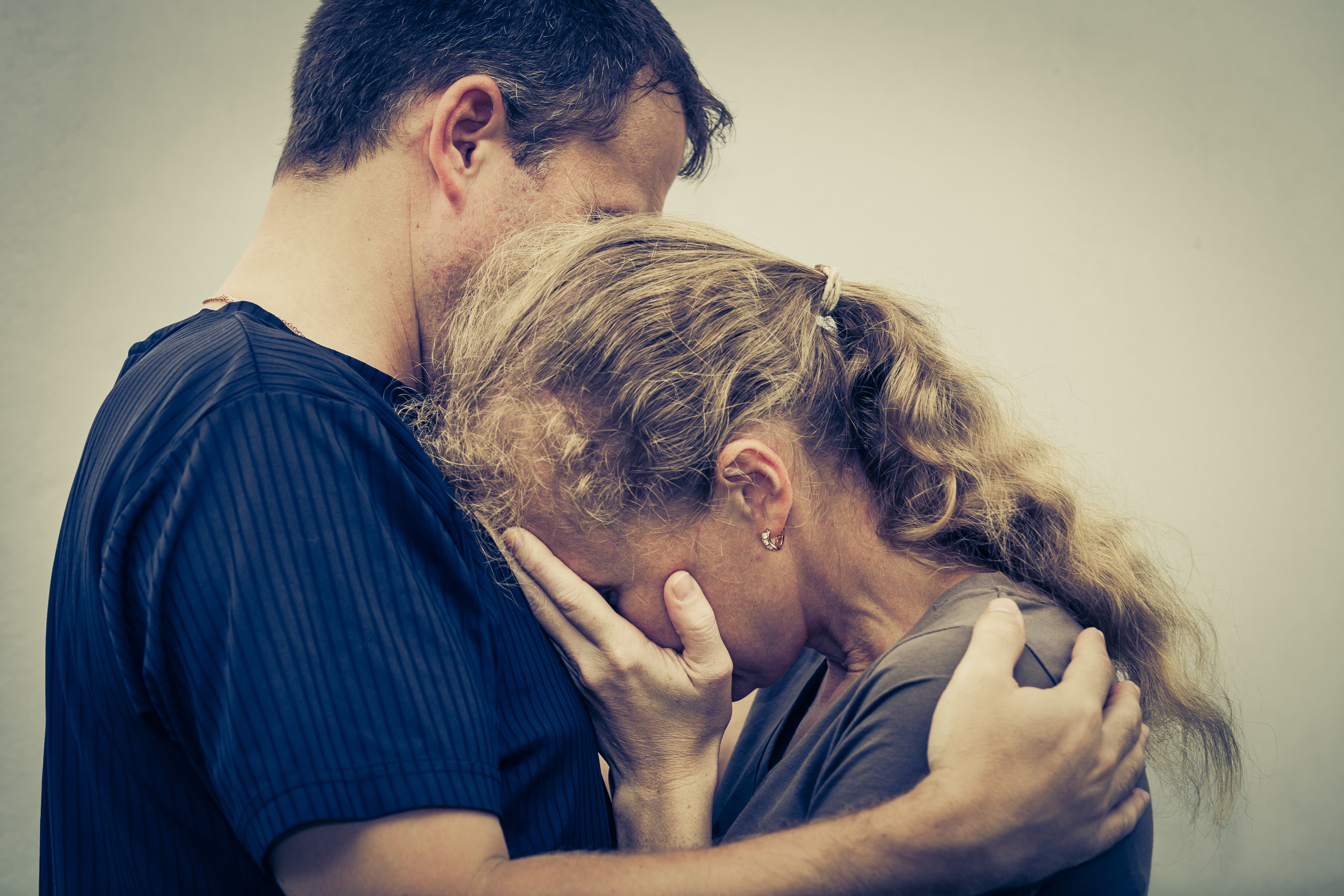 A couple feeling shameful | Source: Shutterstock