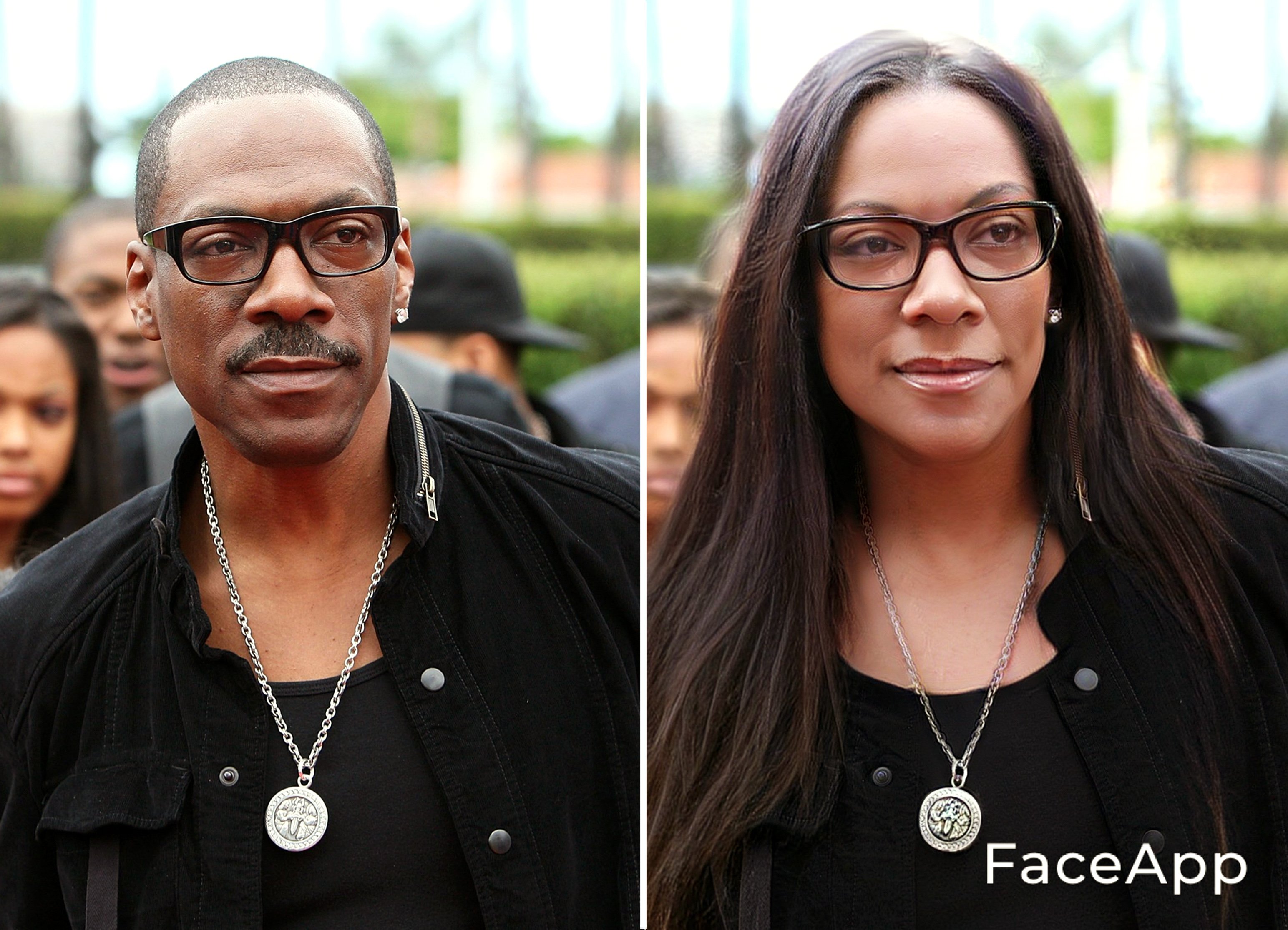 Eddie Murphy| Source: Getty Images/Face App