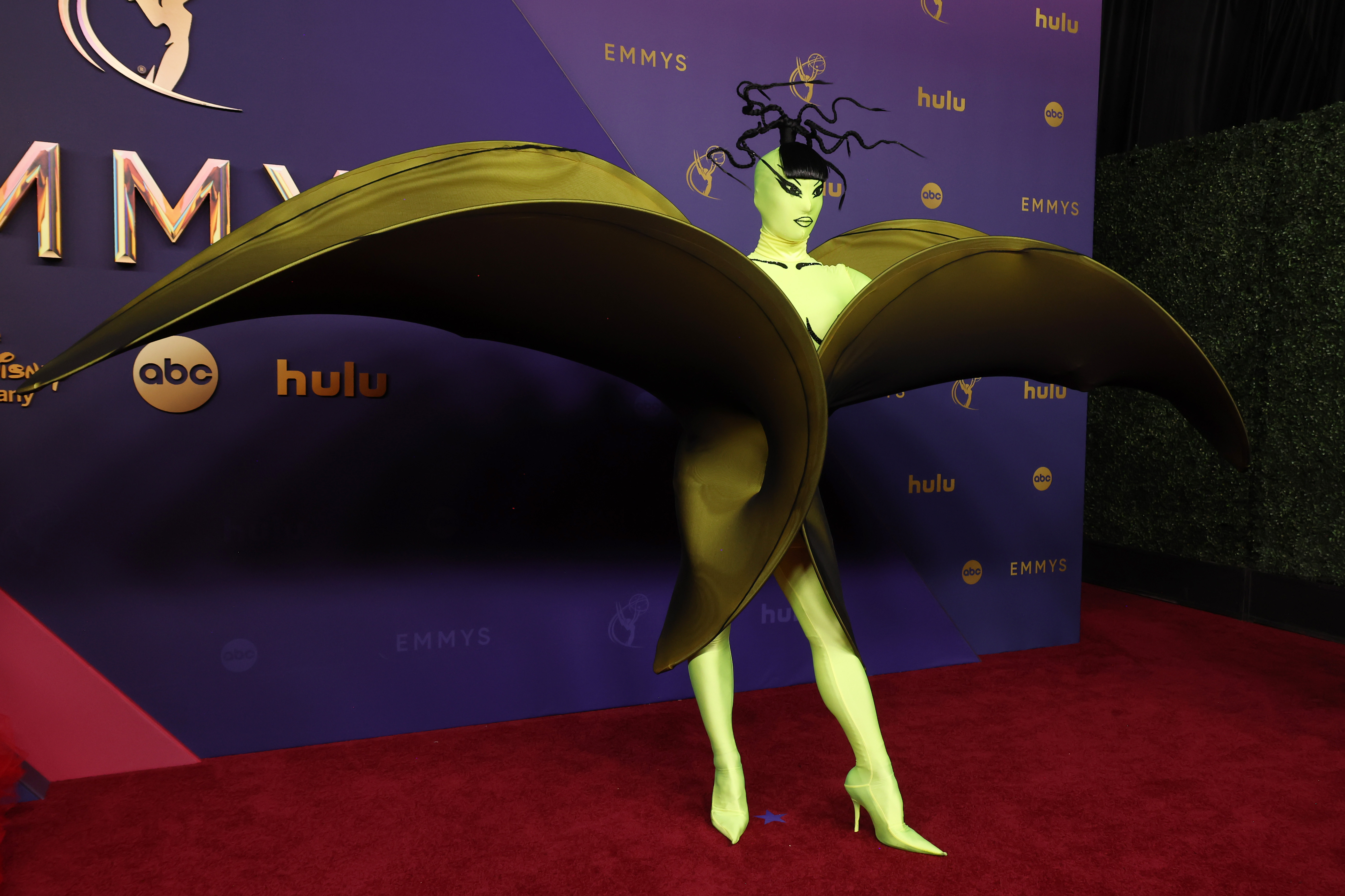 Nymphia Wind attends the 76th Primetime Emmy Awards at Peacock Theater on September 15, 2024 in Los Angeles, California | Source: Getty Images