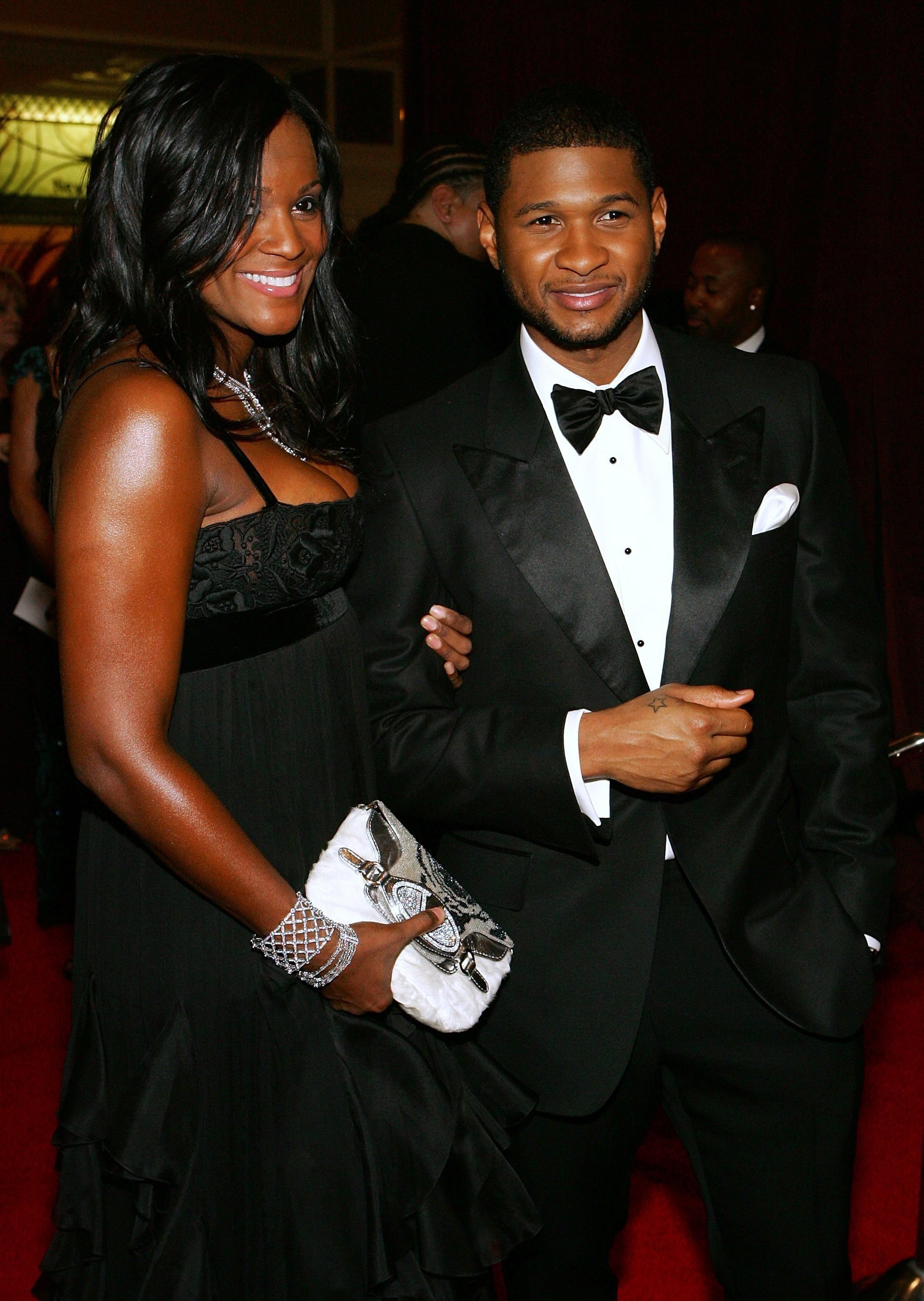 Usher Raymond and Tameka Foster attend the 15th annual Trumpet Awards at the Bellagio January 22, 2007 in Las Vegas, Nevada. | Source: Getty Images