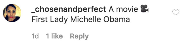 A fan commented on Gladys Knight's tribute to Michelle Obama on her work for the memoir "Becoming" | Source: Instagram.com/msgladysknight