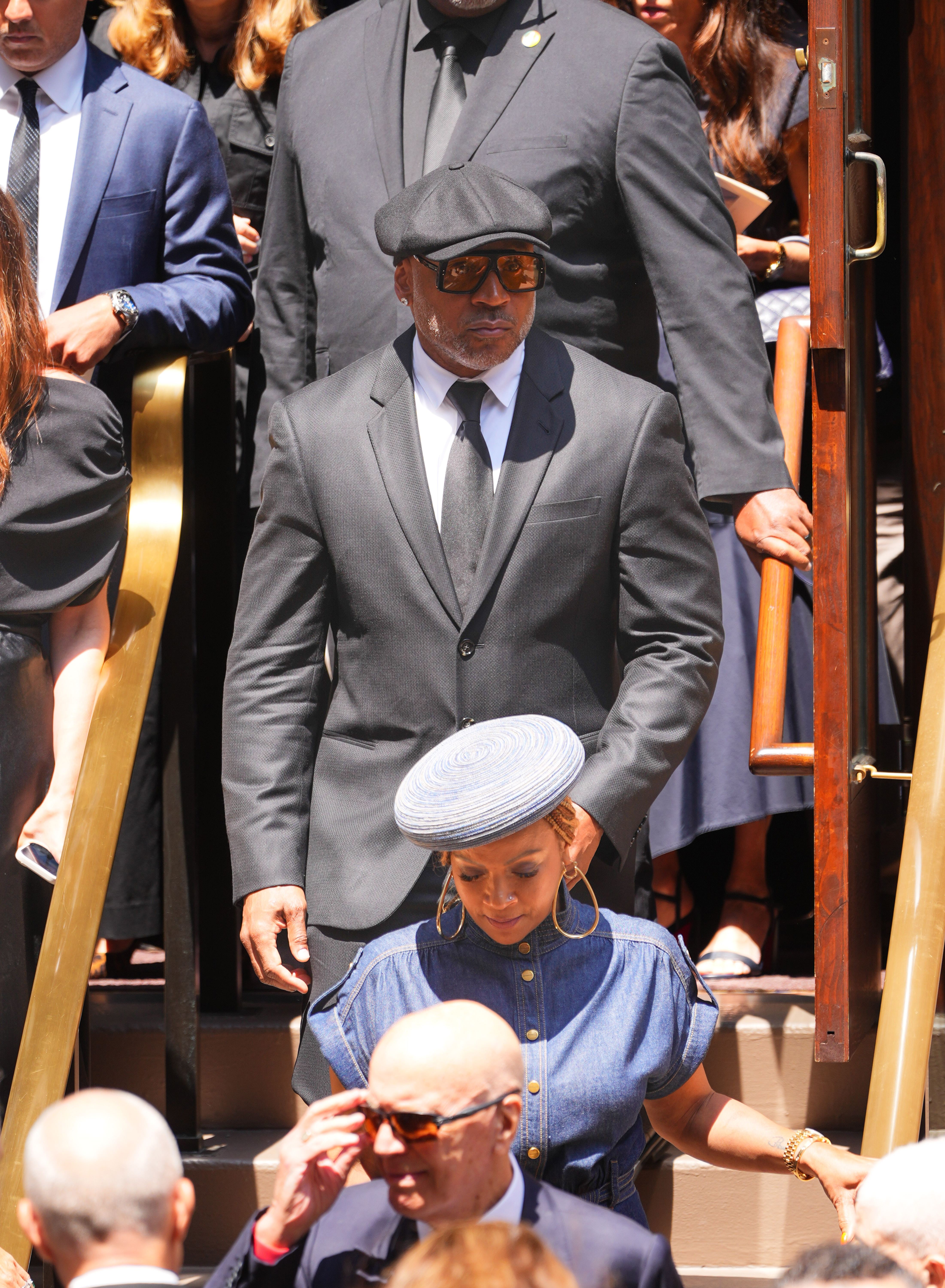 Clive Davis played an important role in LL Cool J's career, supporting the rapper during a period when hip-hop was becoming a major force in mainstream music. The two remained connected throughout Davis' decades in the industry. | Source: Getty Images