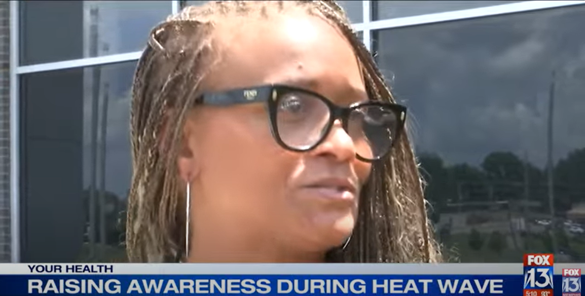 Joshua Henderson's aunt, Kristen talking about her nephew during an interview, from a video posted on July 22, 2025 | Source: YouTube/FOX13Memphis