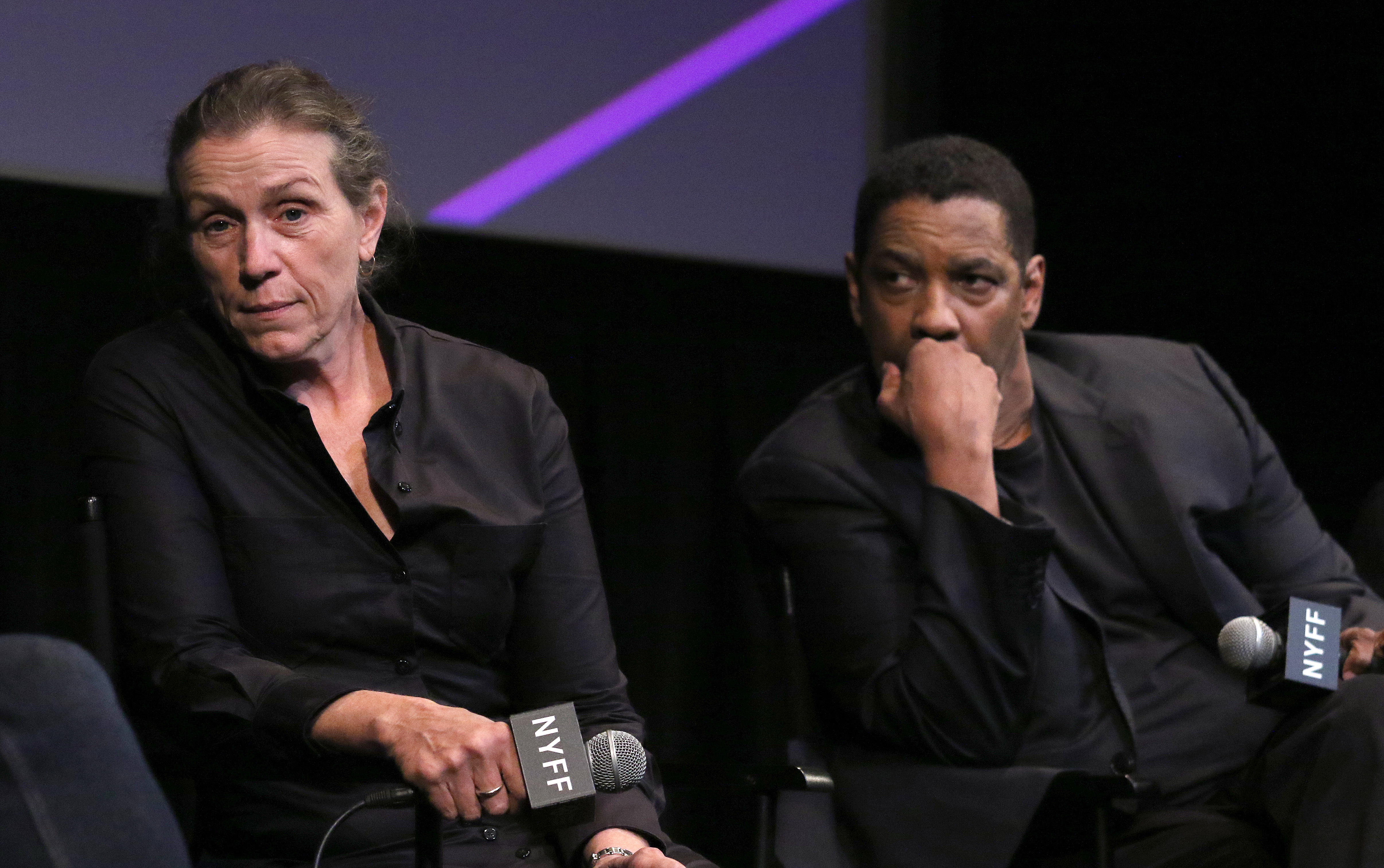 Frances McDormand at a press conference for the 59th New York Film Festival opening night screening of "The Tragedy of Macbeth" on September 24, 2021, in New York. | Source: Getty Images