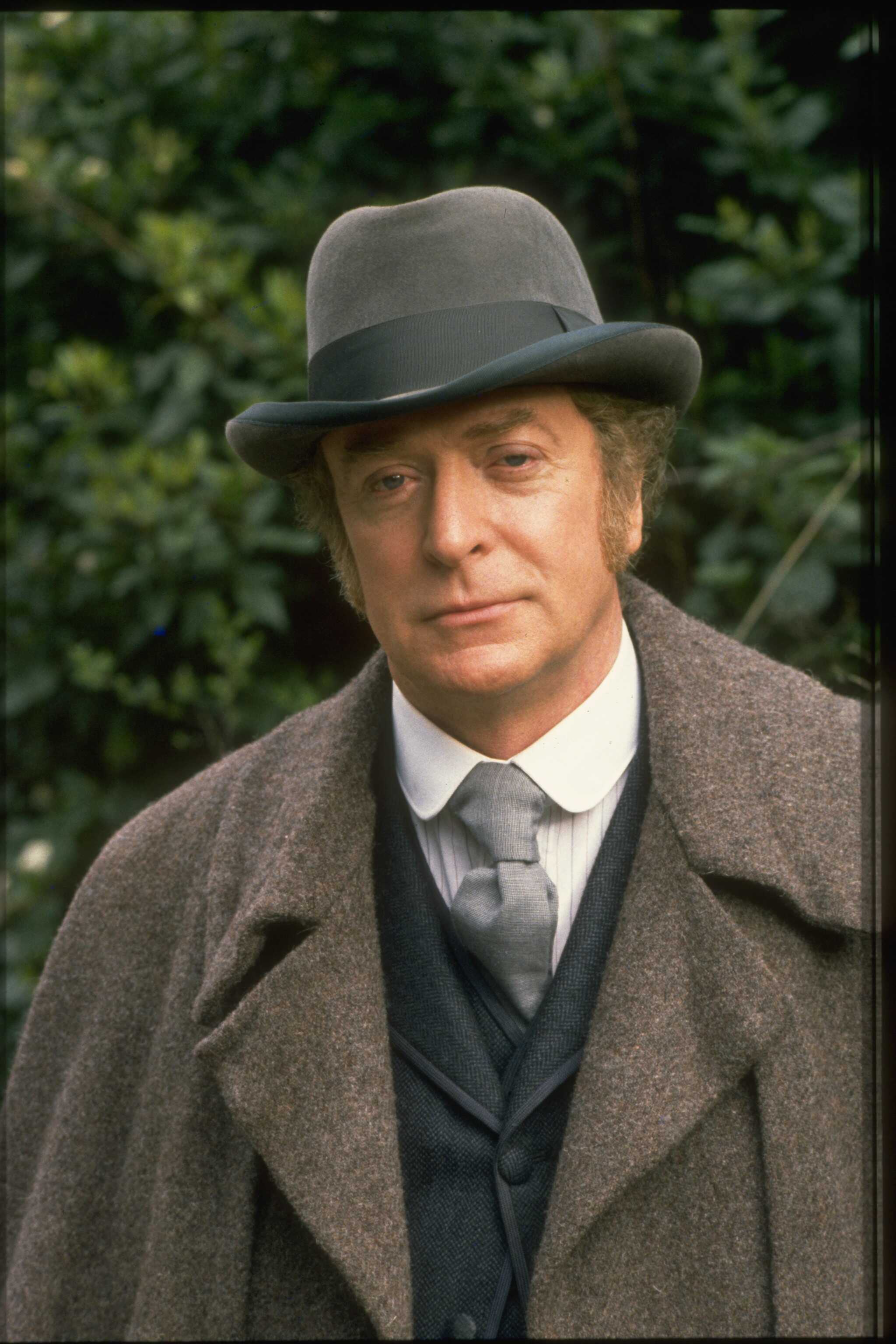 Michael Caine in the set of "Jack The Ripper," 1988 | Source: Getty Images