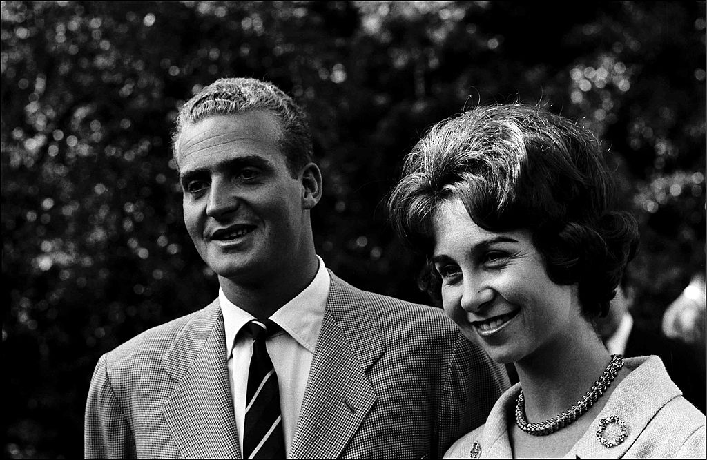 Compromiso de Juan Carlos de España y Sofía en España el 24 de septiembre de 1961. I Foto: Getty Images Compromiso de Juan Carlos de España y Sofía en España el 24 de septiembre de 1961. I Foto: Getty Images