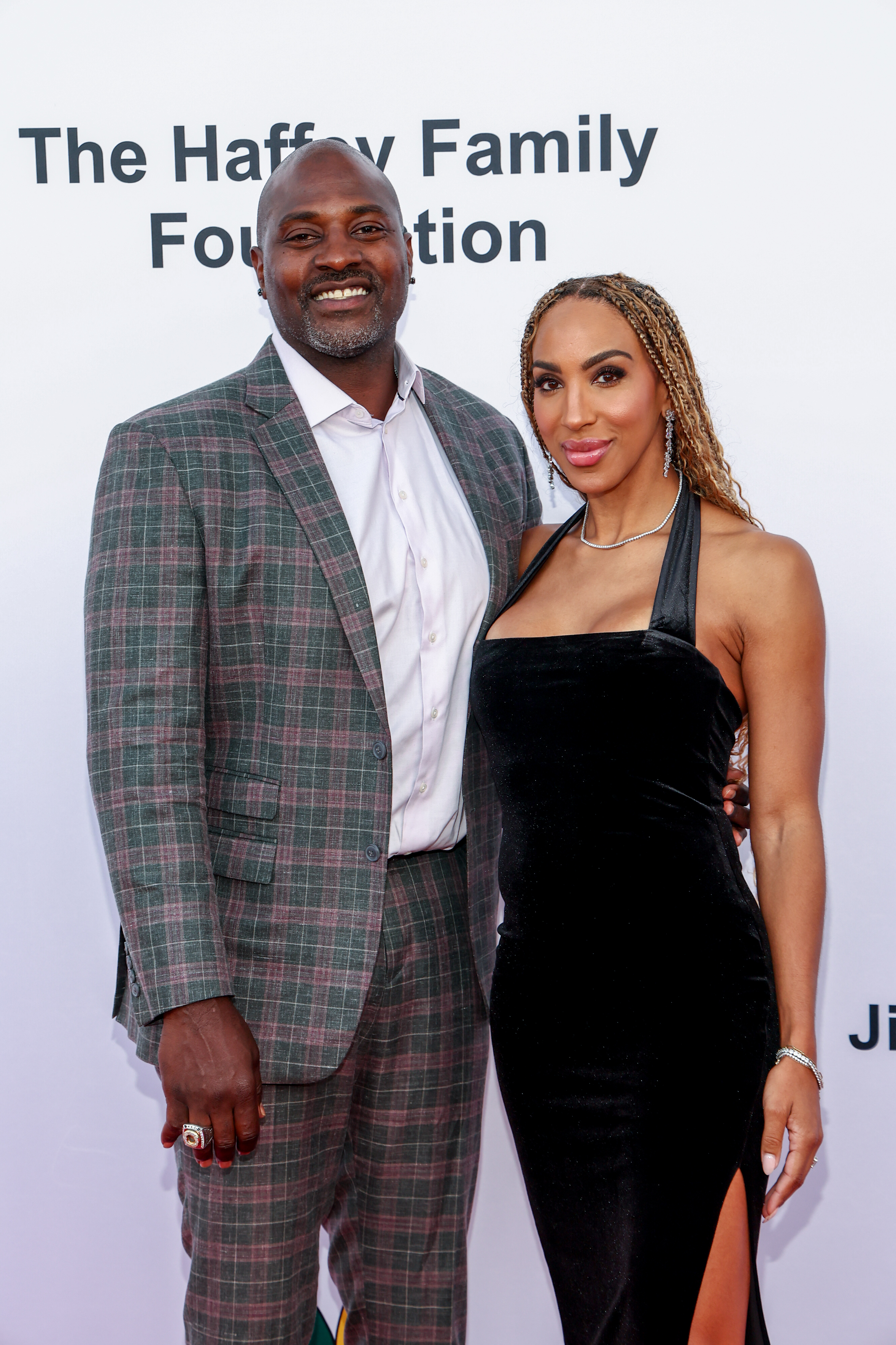 Marcellus and Annemarie Wiley at the Harold and Carole Pump Foundation 25th Anniversary Celebrity Dinner held at The Beverly Hilton Hotel on August 15, 2025 in Los Angeles, California. | Source: Getty Images