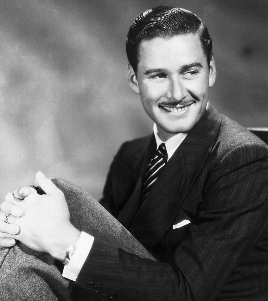 A monochrome portrait of actor Errol Flynn in 01 January, 1900 | Photo: Getty Images