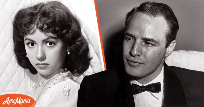 Left :Actress Rita Moreno in the Mid 50's Right: Portrait of American actor Marlon Brando (1924 Ð 2004) in the 1950's. | Source: Getty Images