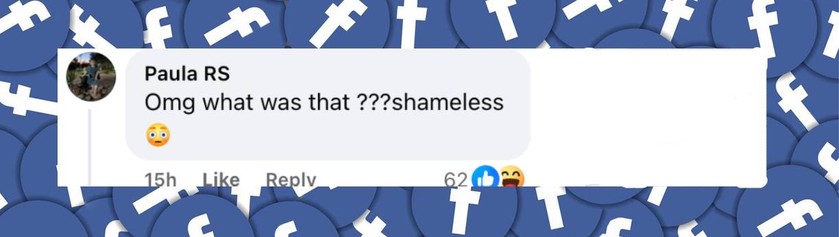 A Facebooker comment dated July 2, 2025 | Source: Facebook/HelloMagazine