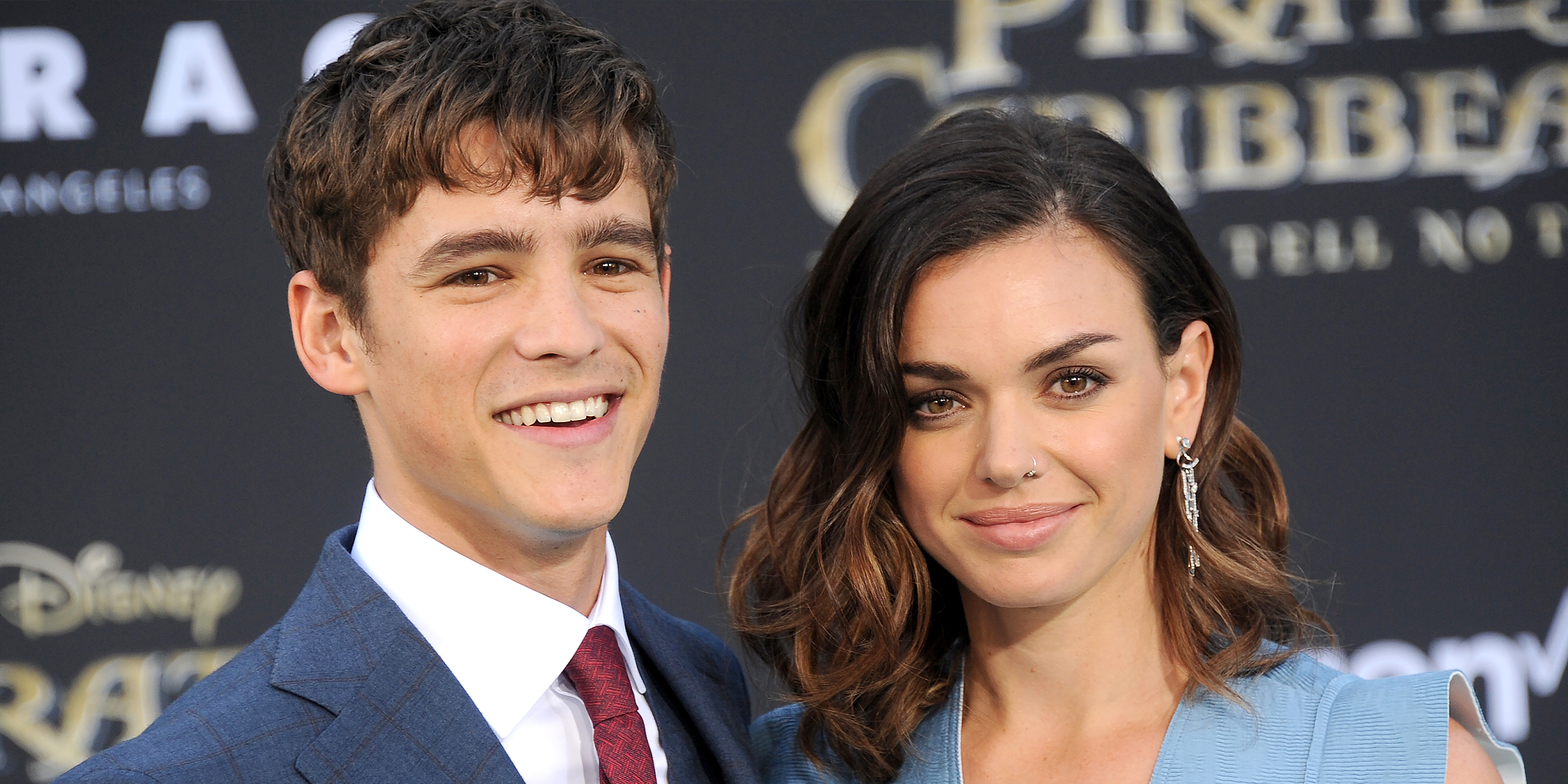 Brenton Thwaites and Chloe Pacey | Source: Getty Images
