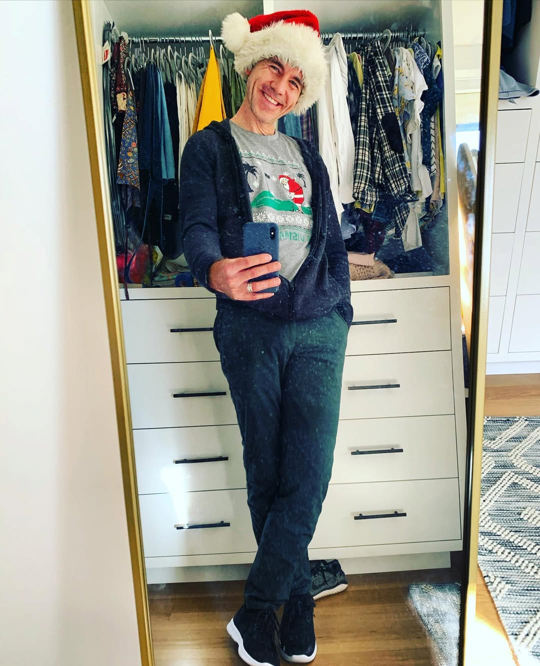 A look inside Brian Dietzen's home from a post dated December 16, 2019. | Source: Instagram/briankdietzen