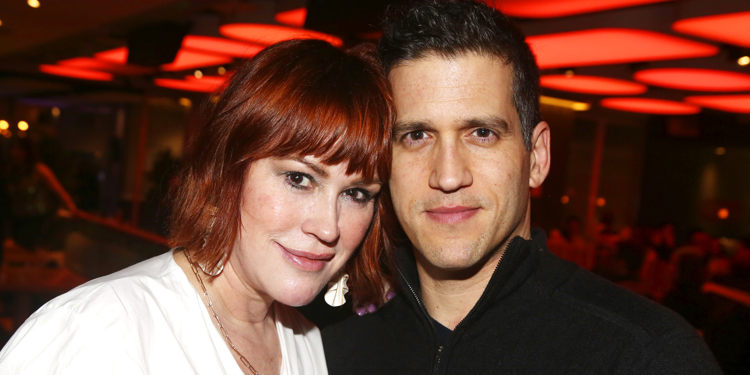 Molly Ringwald and Panio Gianopoulos | Source: Getty Images