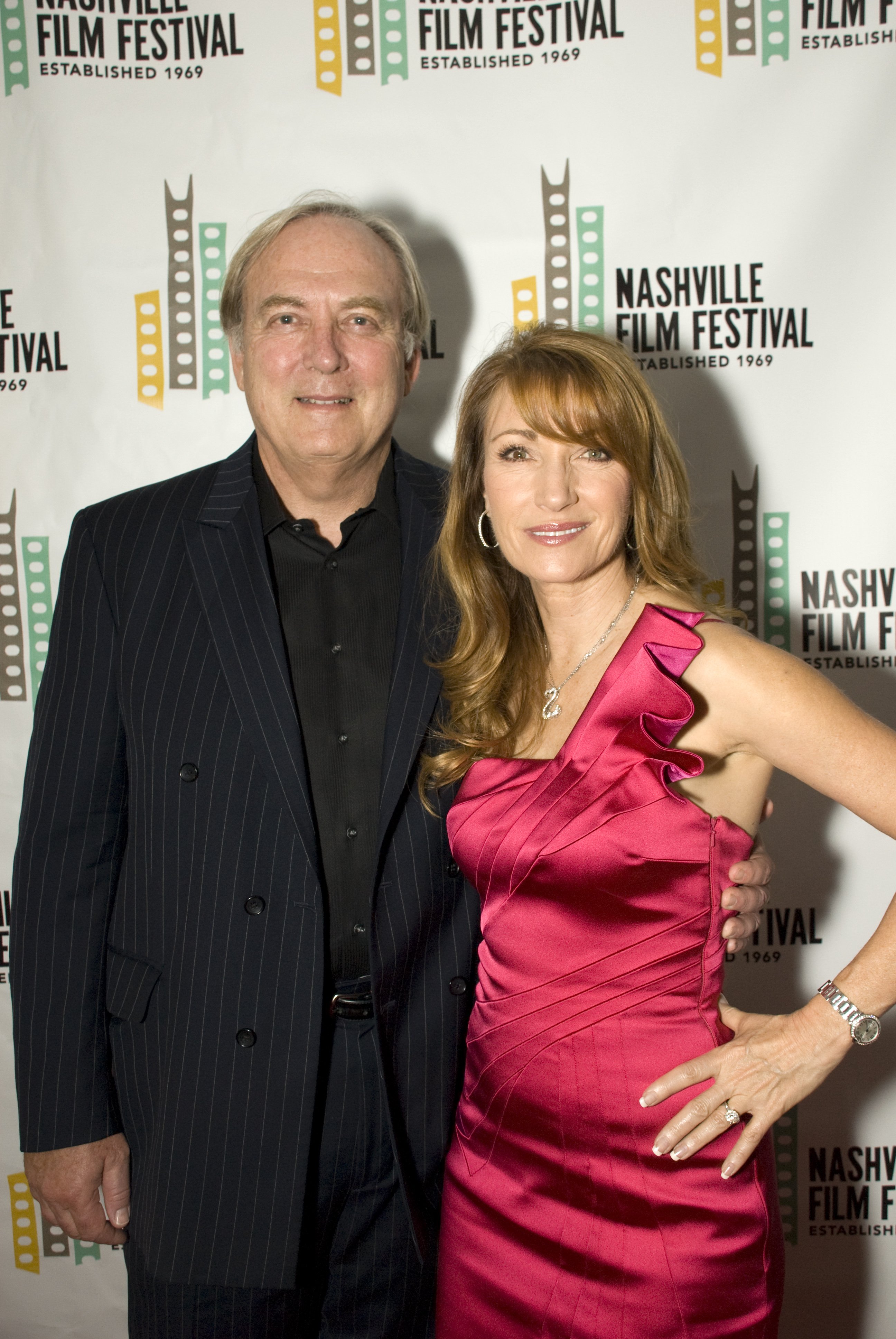 Jane Seymour and James Keach pose at the 2010 Nashville Film Festival at Green Hills Regal Theater on April 15, 2010 in Nashville, Tennessee | Source: Getty Images