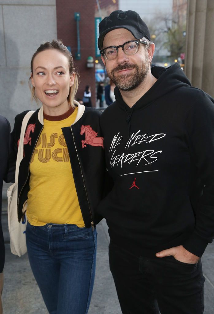 Olivia Wilde and Jason Sudeikis arrivingv at the opening night of "In & Of Itself" at The Daryl Roth Theatre in New York City | Photo: Bruce Glikas/FilmMagic